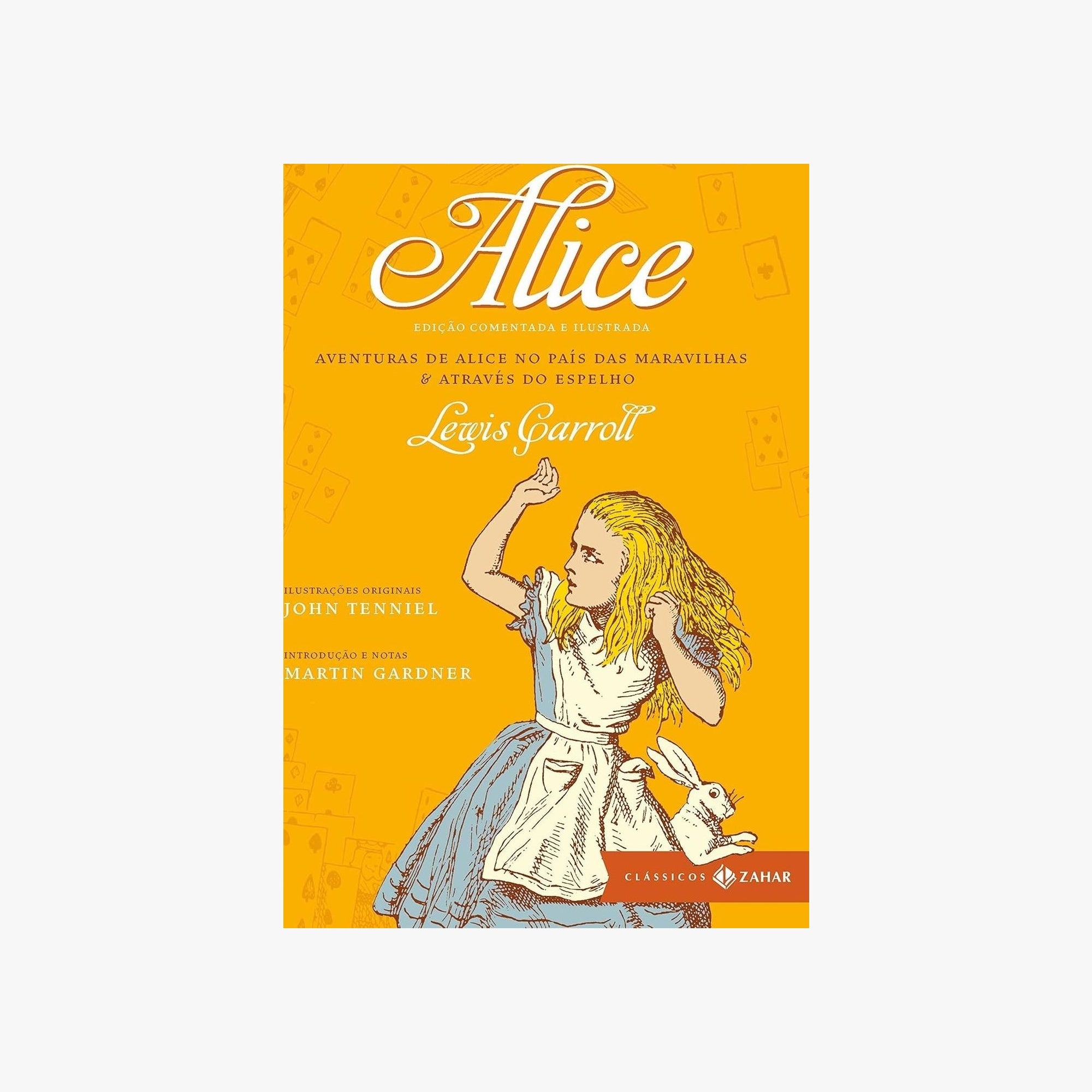 Livro Alice no País das Maravilhas Clássicos Zahar