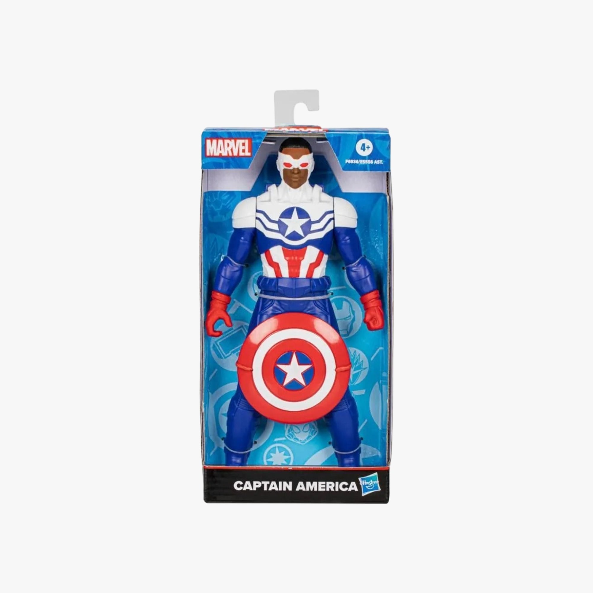 Brinquedo Boneco Capitão América San Wilson Marvel 24 cm