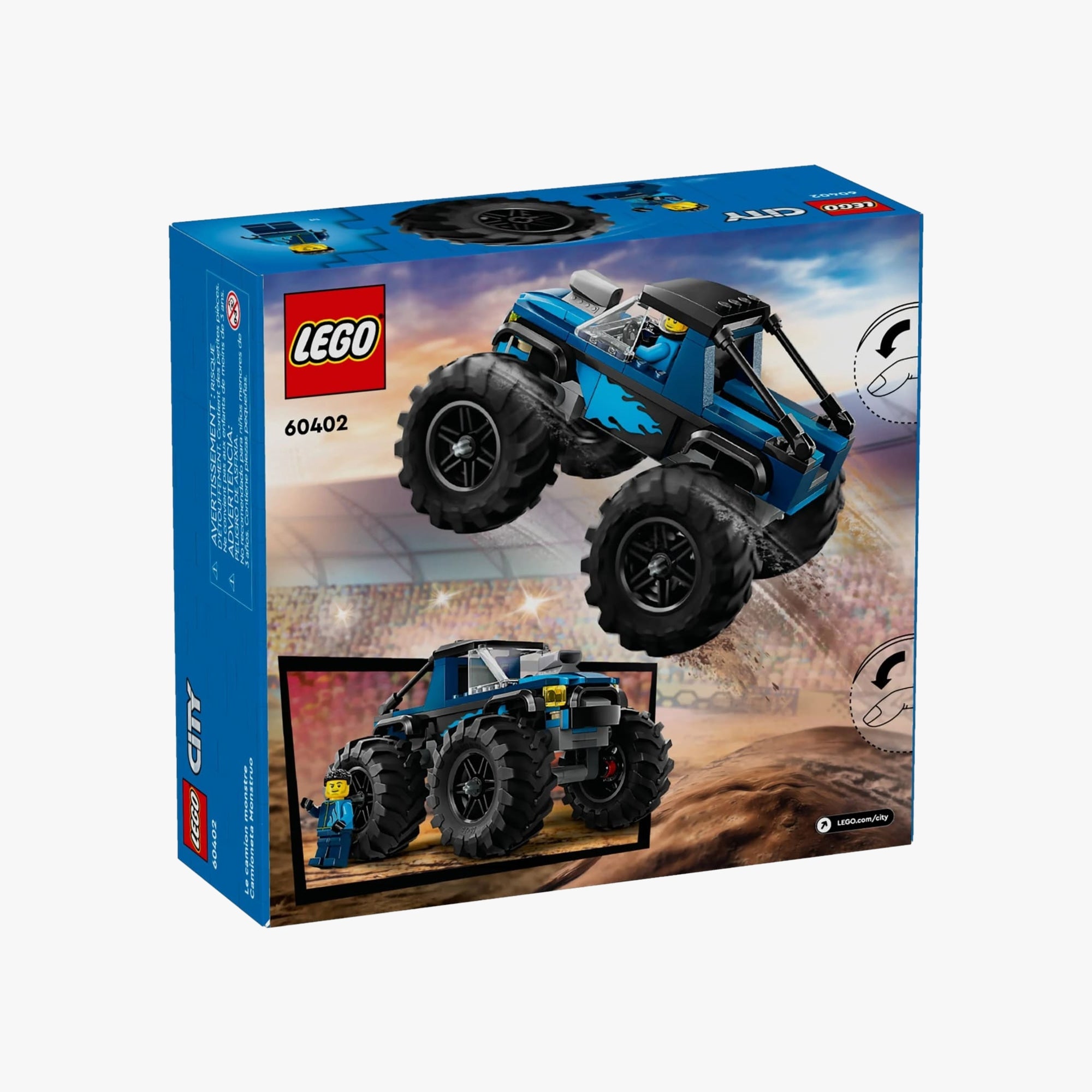 Lego City Monster Truck Azul