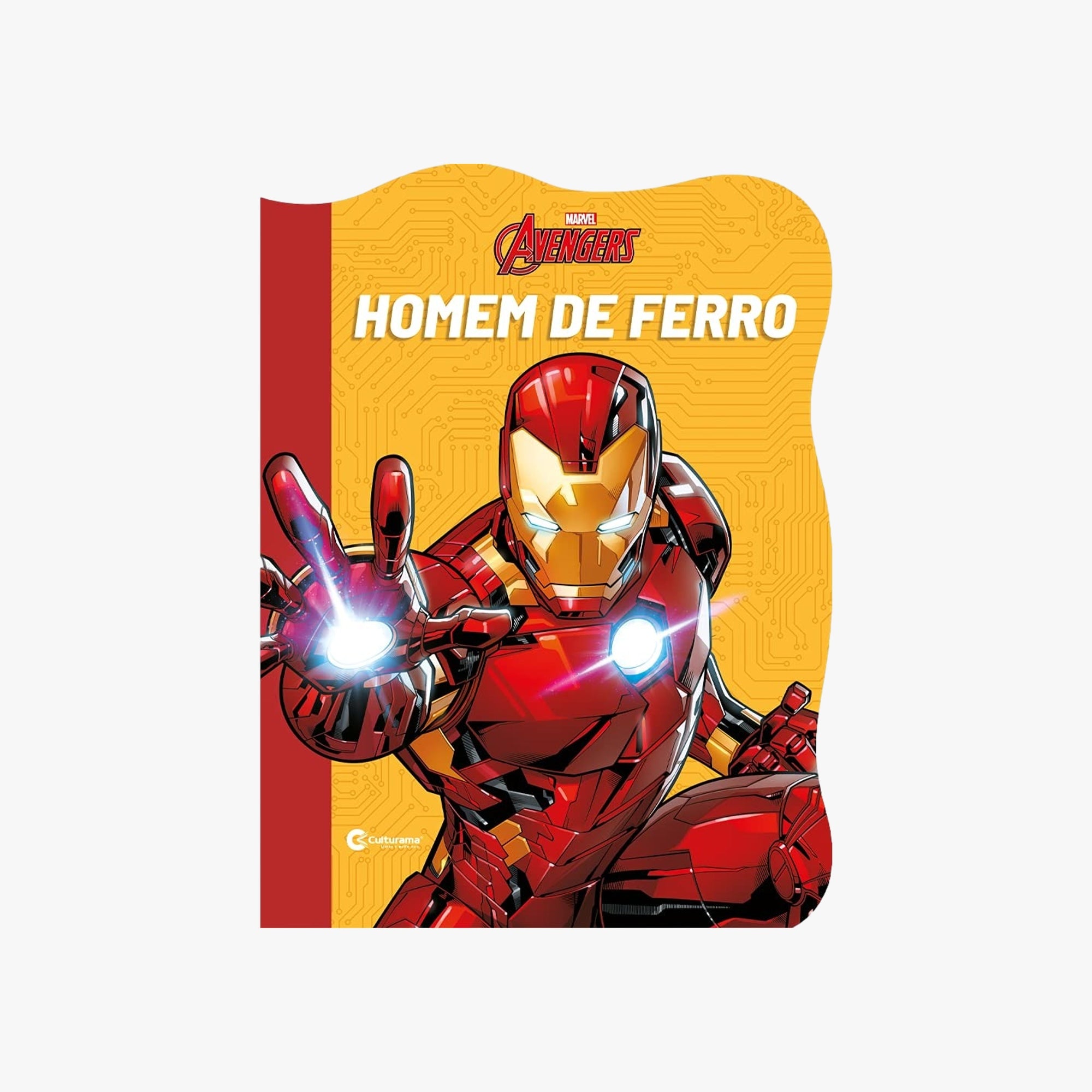 Livro Recortado da Marvel Homem de Ferro 16 páginas