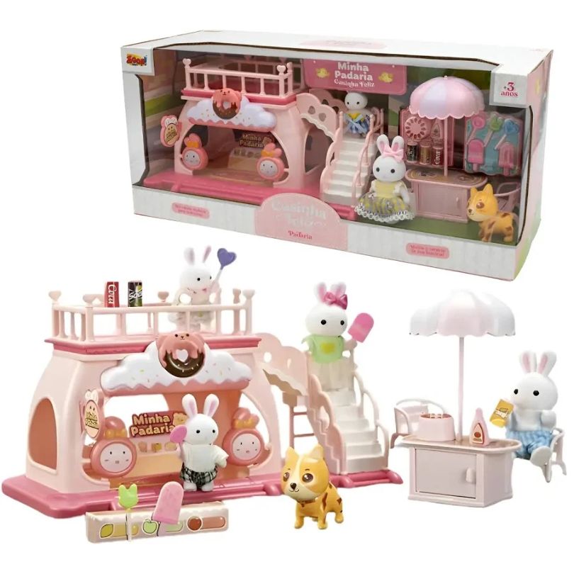 Brinquedo Casinha Feliz - Minha Padaria