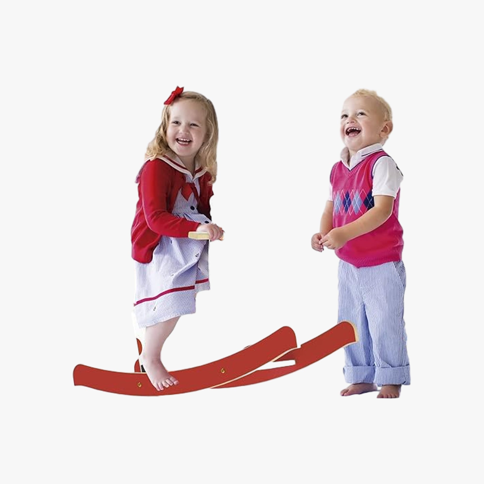 Gangorra Infantil Cavalinho Vermelho