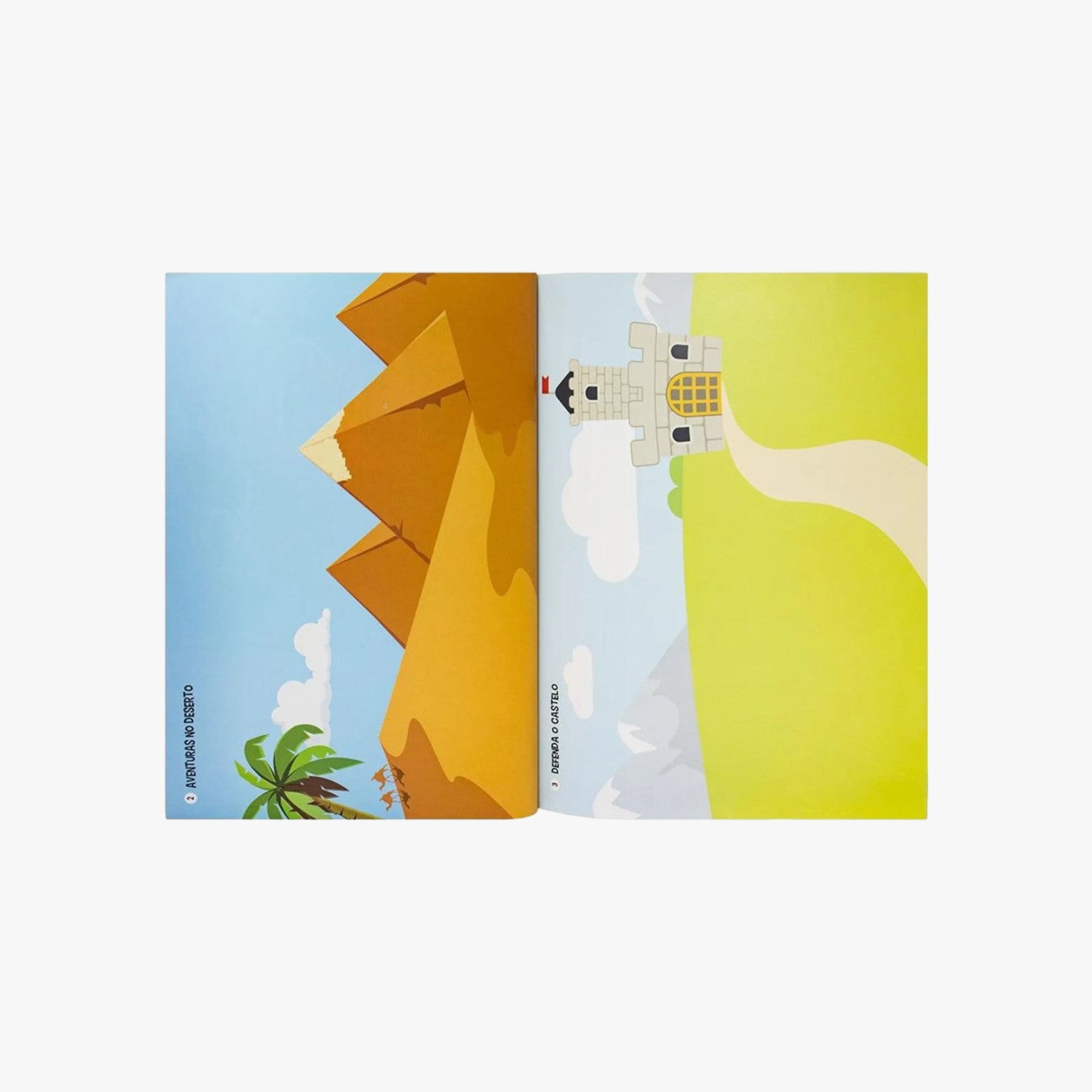 Livro Crie Contos com 500 Adesivos de Aventuras