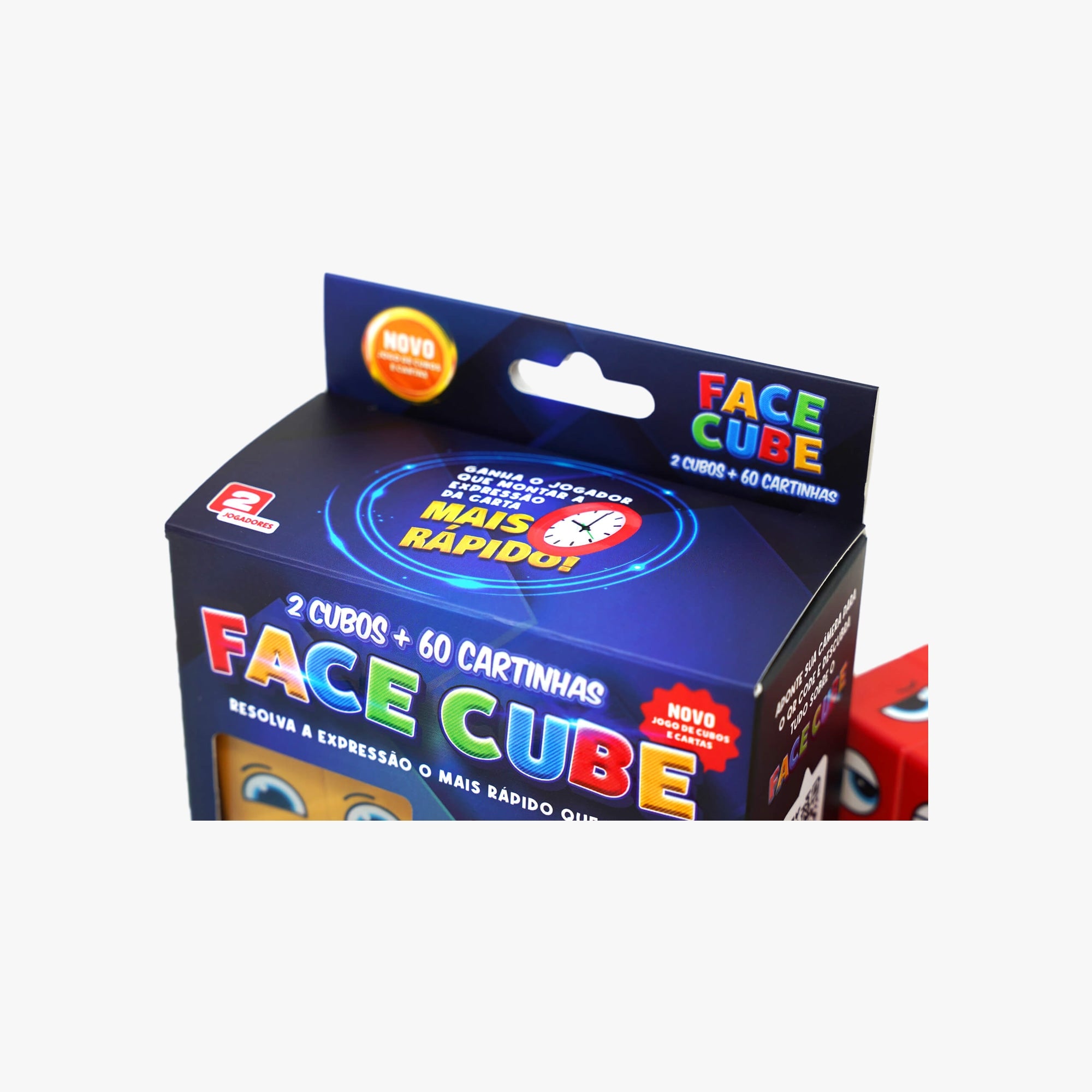 Jogo Face Cube 2 Cubos + 60 Cartas