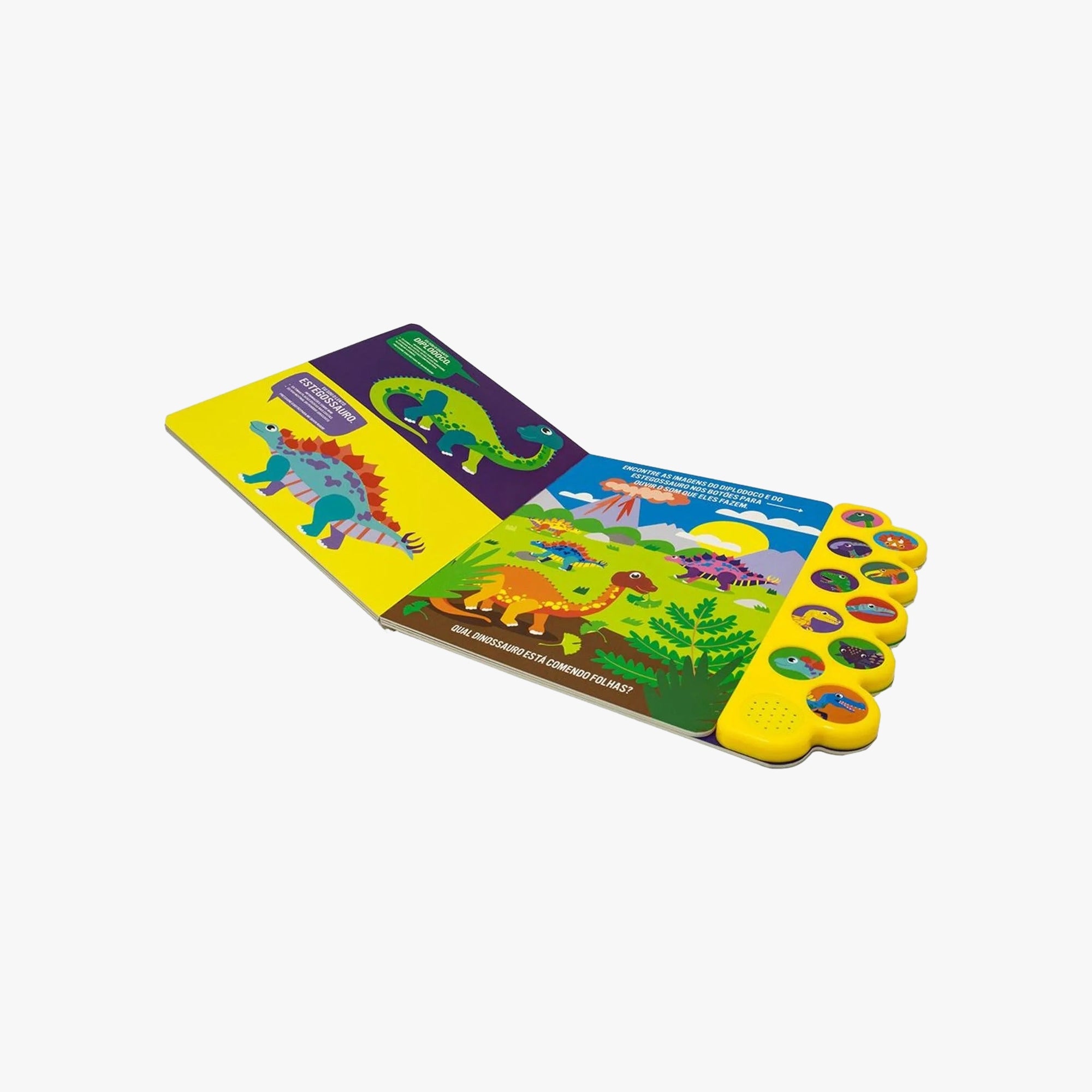 Livro Mundo Sonoro: Dinossauros