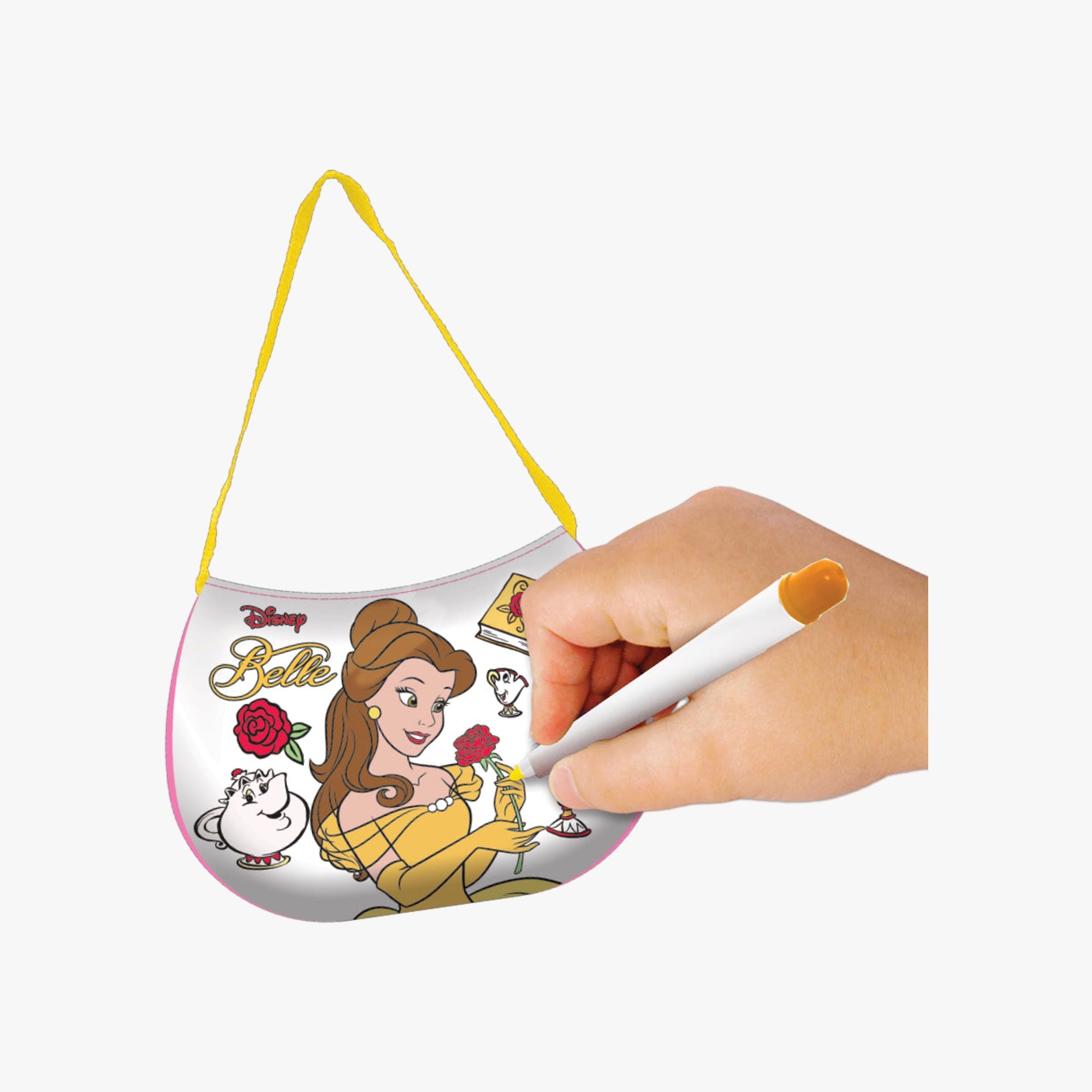 Brinquedo Infantil Bolsinha Para Colorir Bela