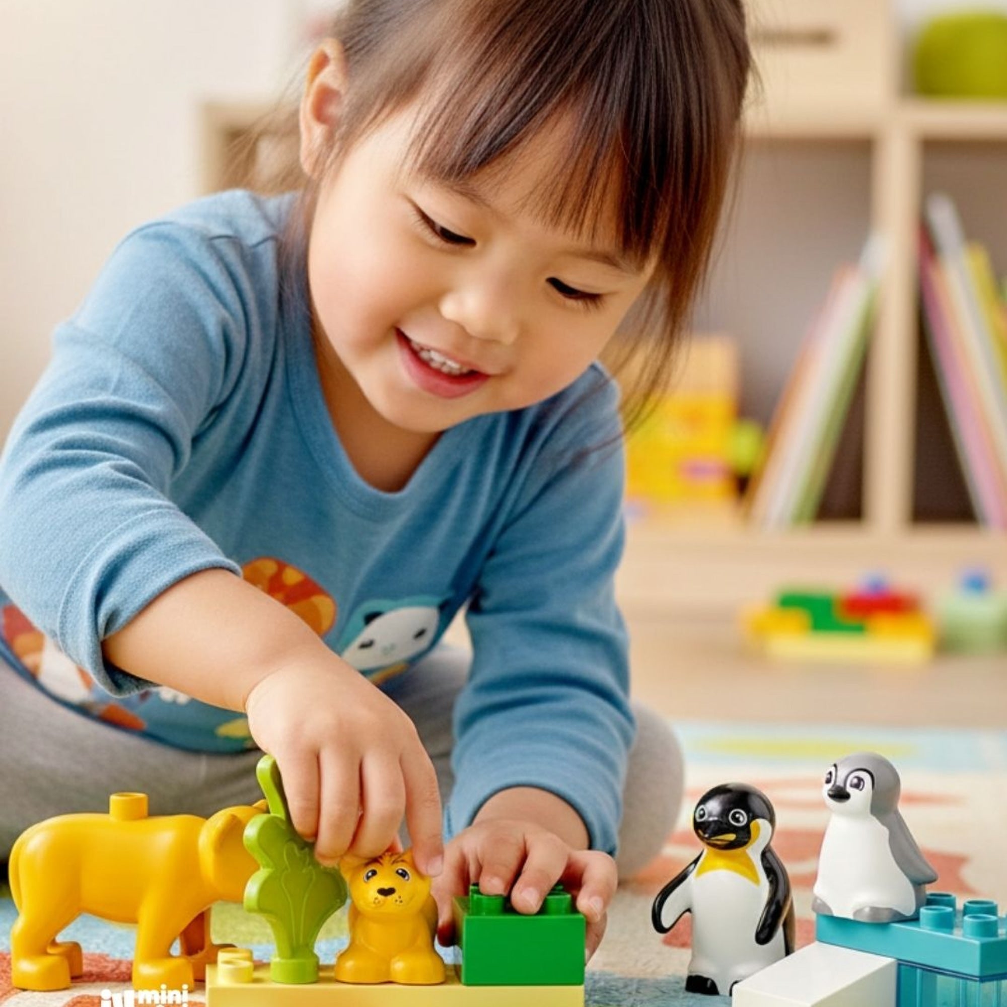 Lego Famílias de Animais Selvagens - Pinguins e Leões