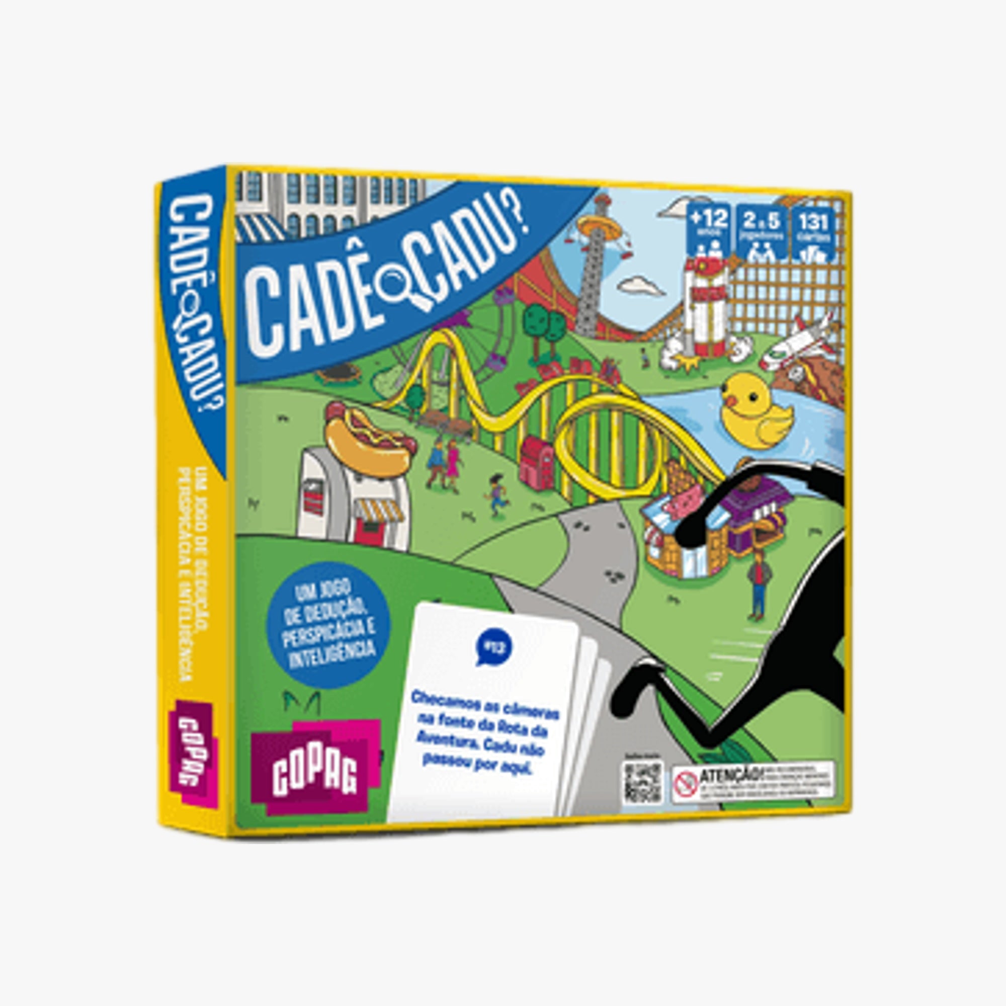Jogo de Tabuleiro Cade o Cadu