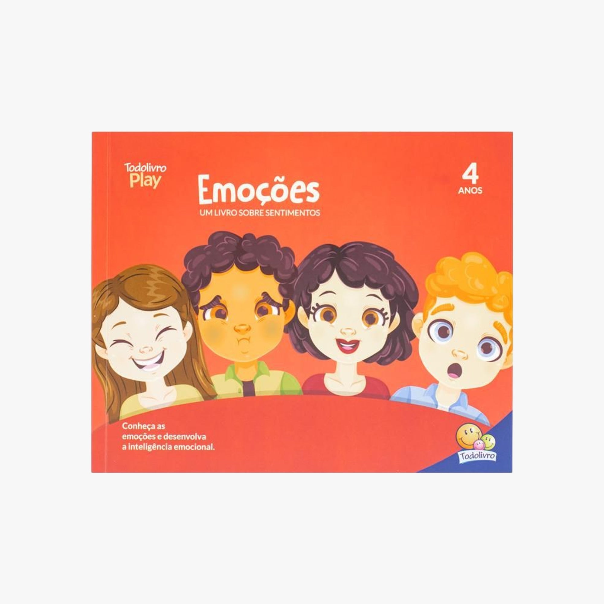Kit Educativo Emoções Livro e Quebra-Cabeça