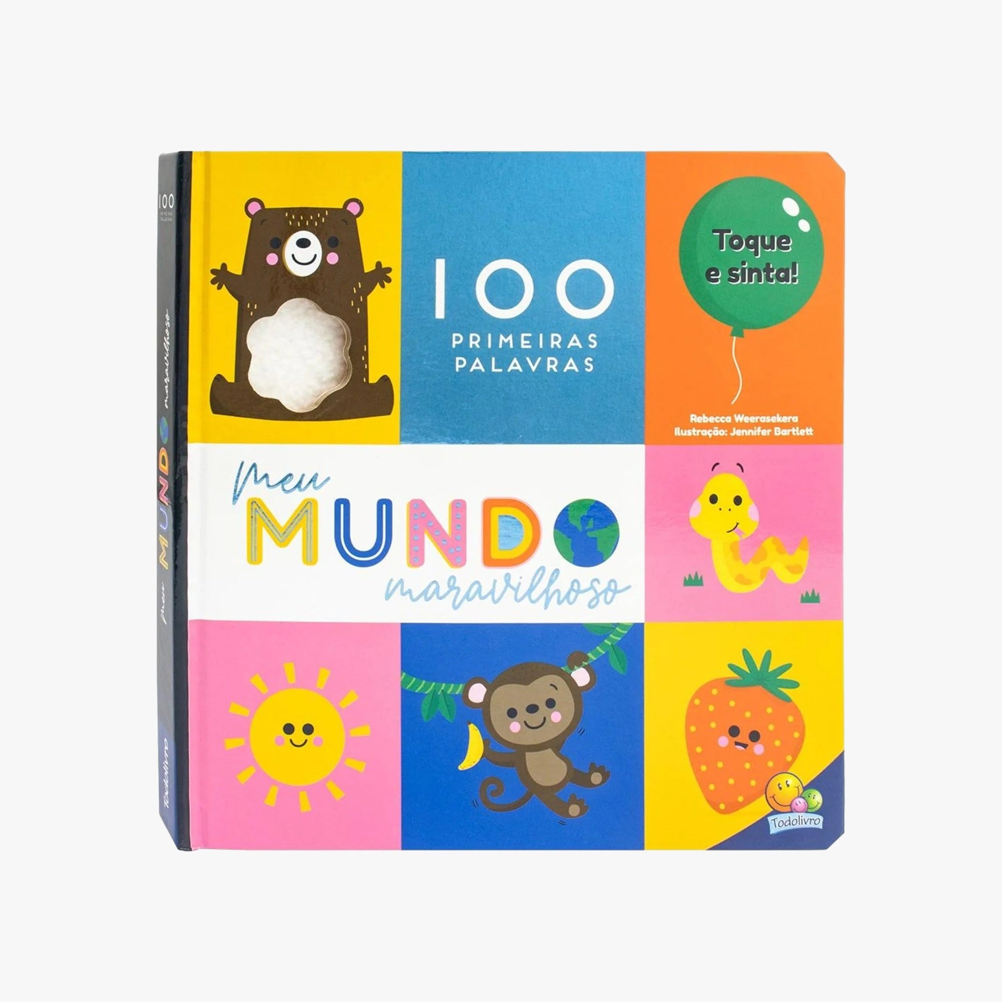 Livro 100 Primeiras Palavras: Meu Mundo Maravilhoso