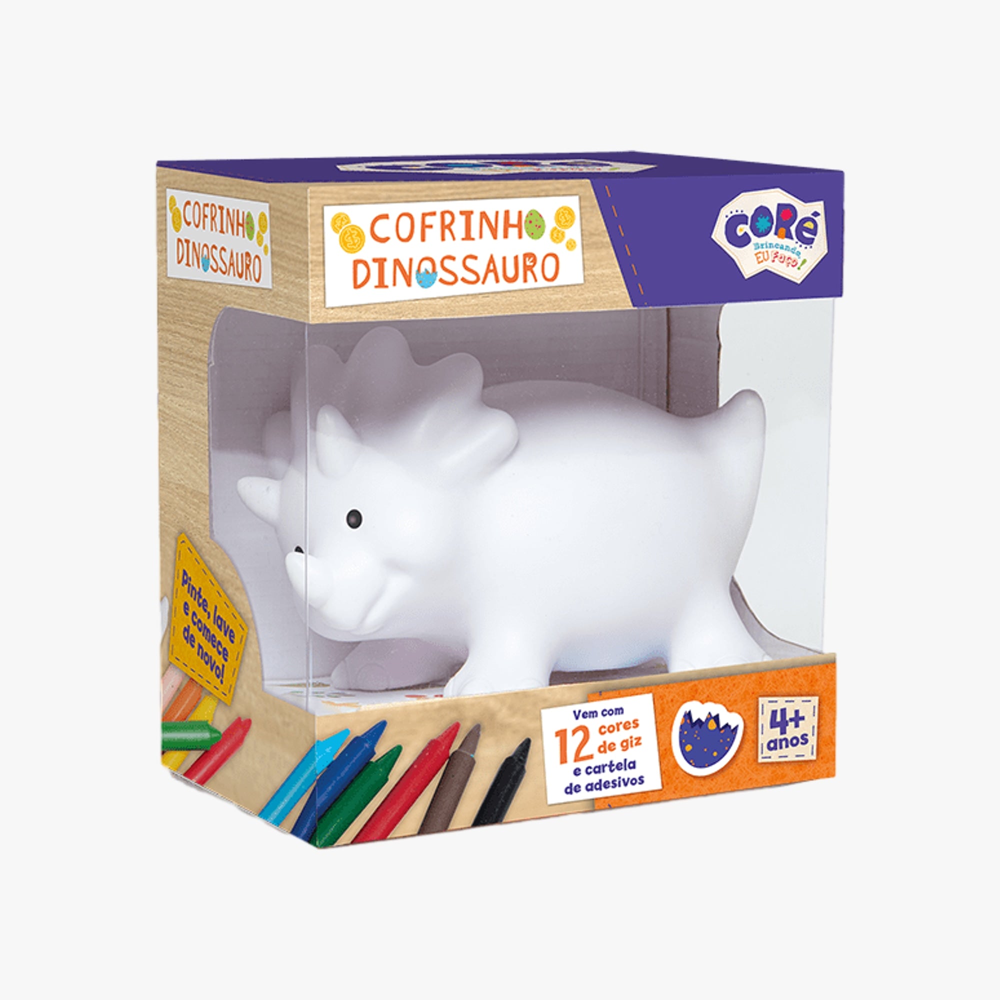 Meu Primeiro Cofrinho Dinossauro