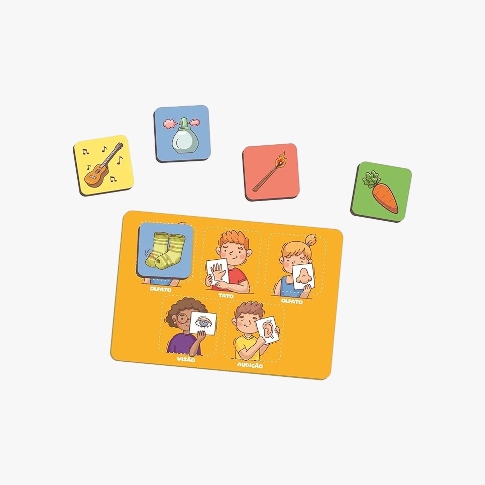 Brinquedo Educativo Meus 5 Sentidos