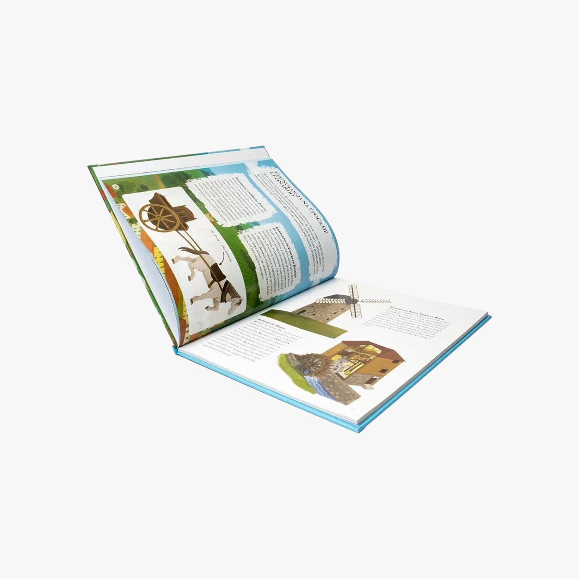 Livro Mentes Curiosas As Extraordinárias Ideias de Leonardo da Vinci