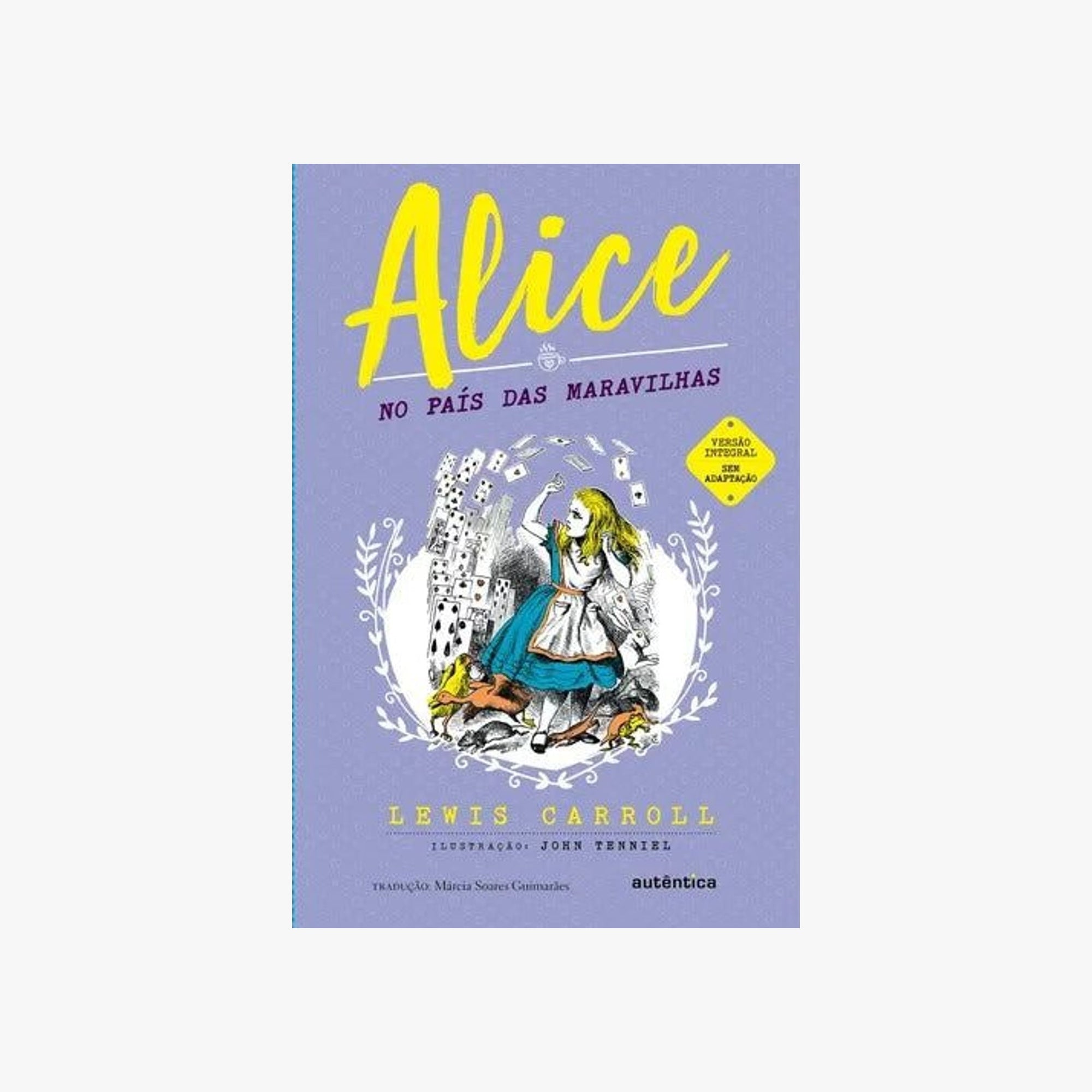 Livro Alice no País das Maravilhas Clássicos Autêntica