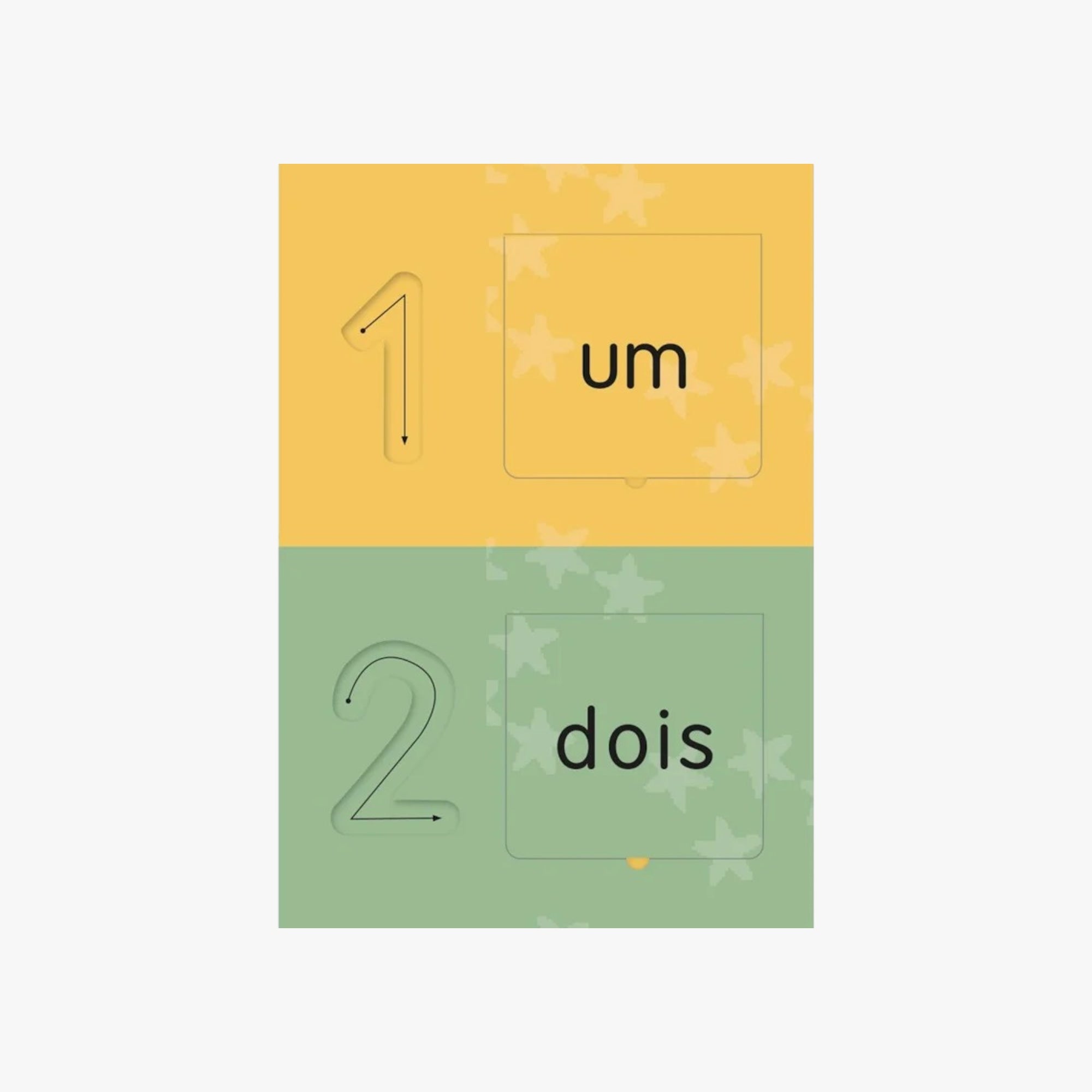 Livro Flash cards Aprendendo Números