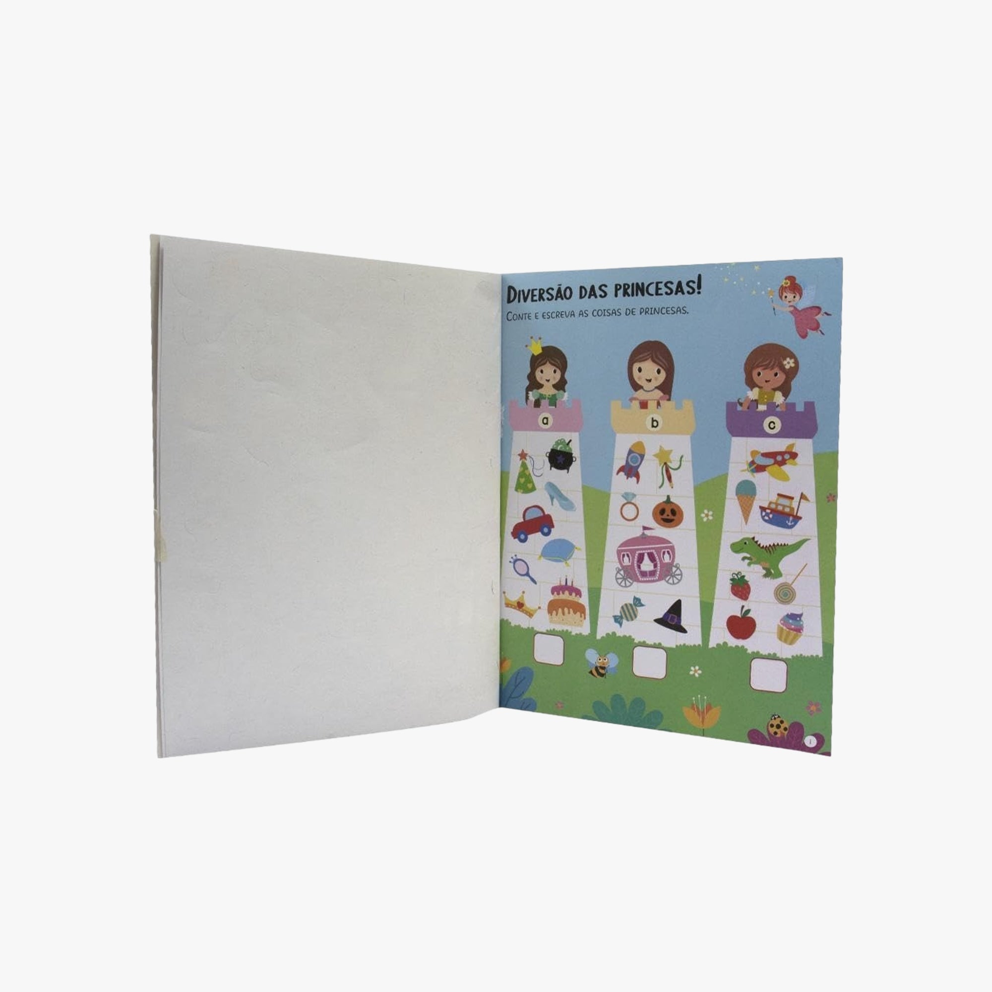 Meu Livro de Adesivos Brilhantes Princesas