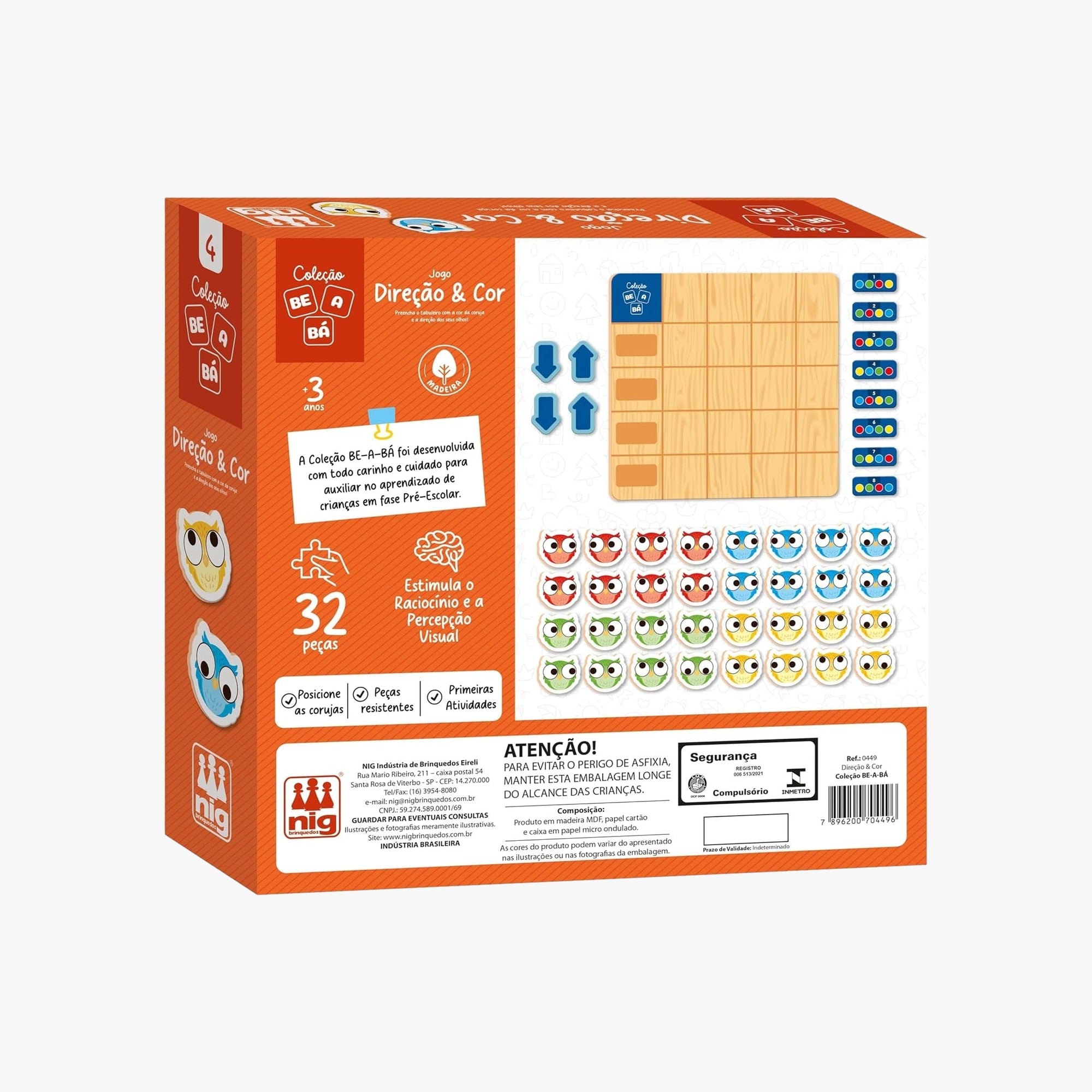 Jogo Educativo Direção e Cor