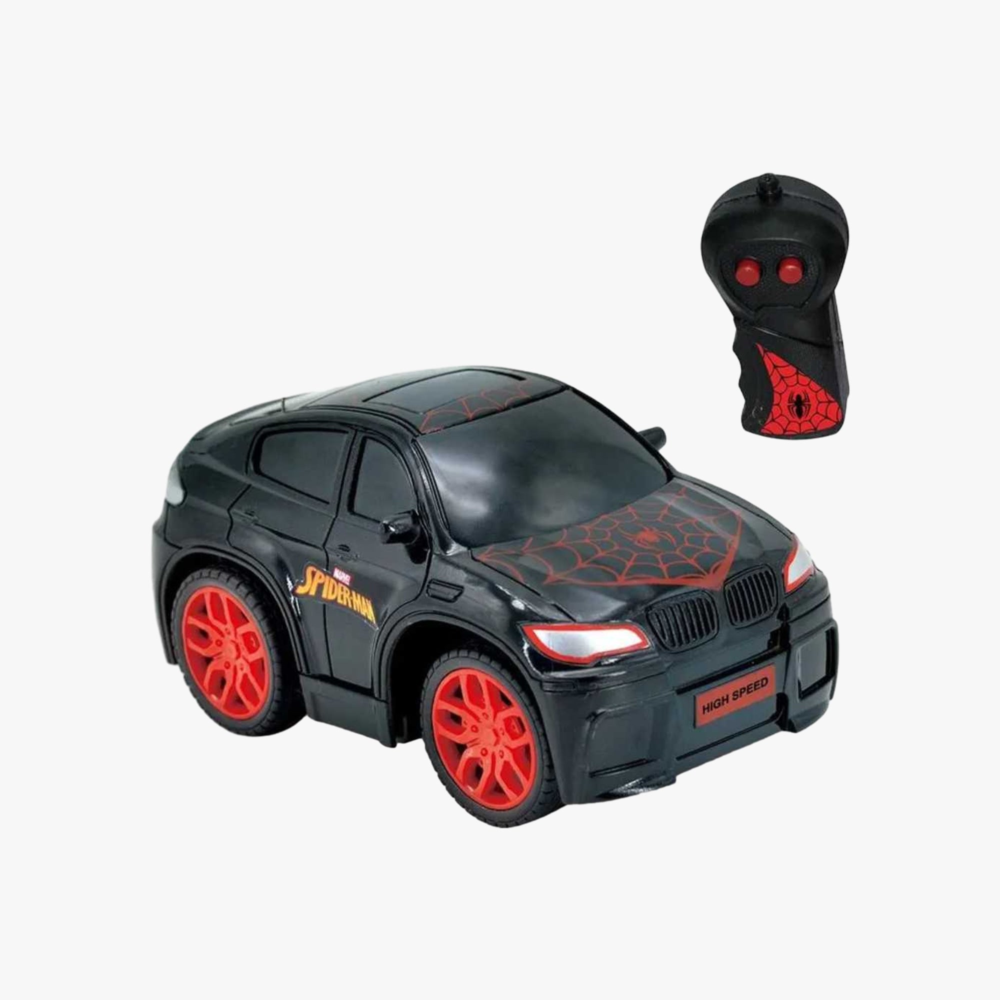 Carrinho de Controle Remoto Homem-Aranha High Speed