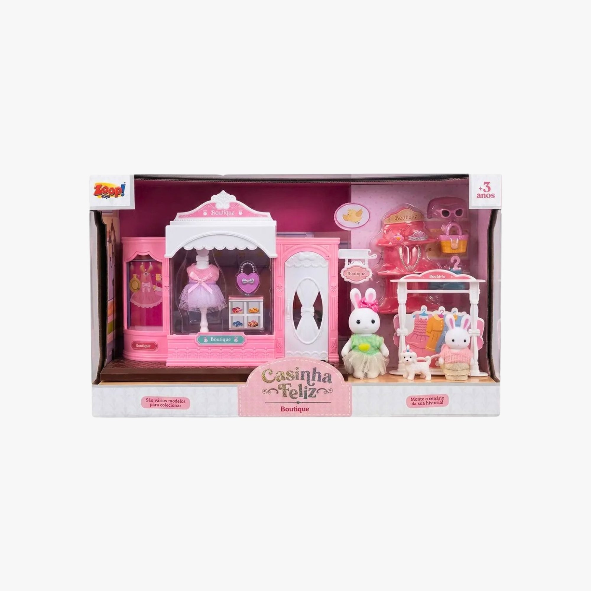 Brinquedo Infantil Casinha Feliz Boutique