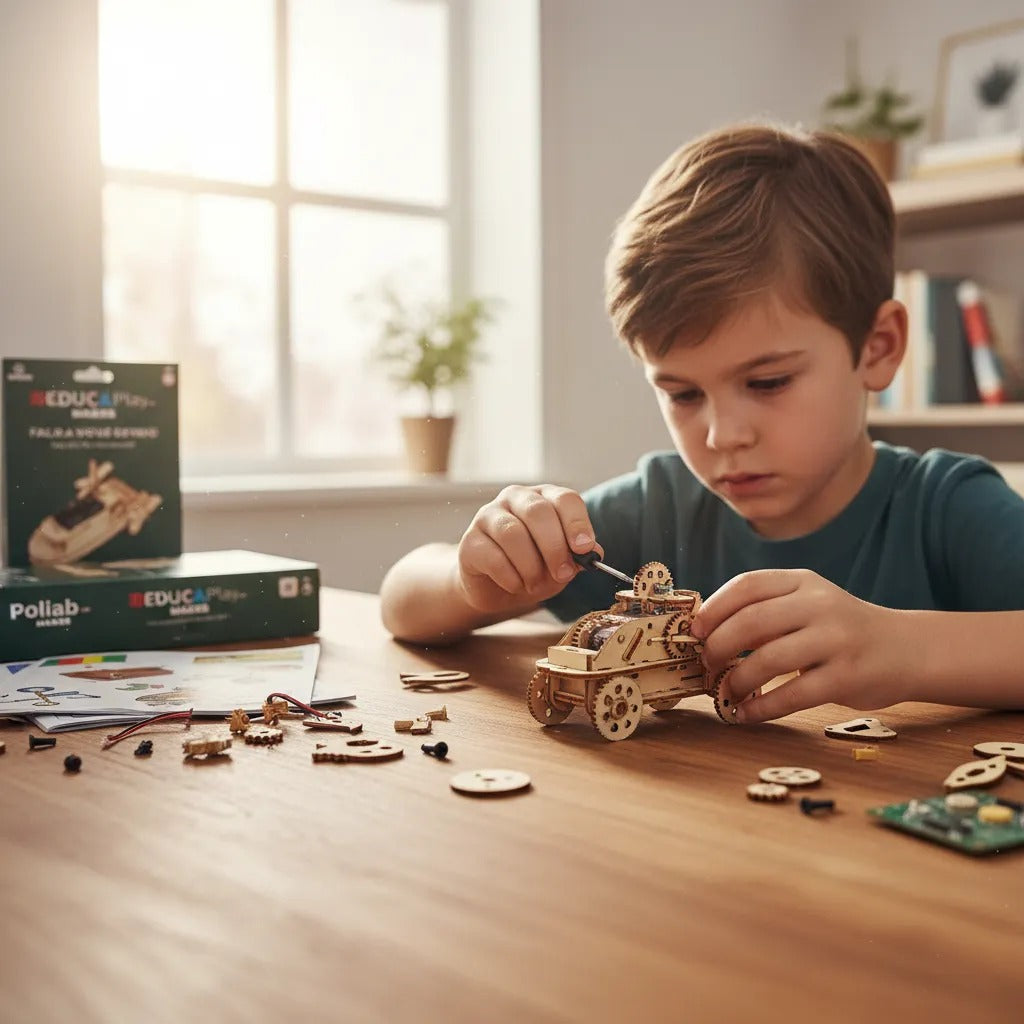 Brinquedo de Montar - Educaplay Maker  PoliLab - Sortido