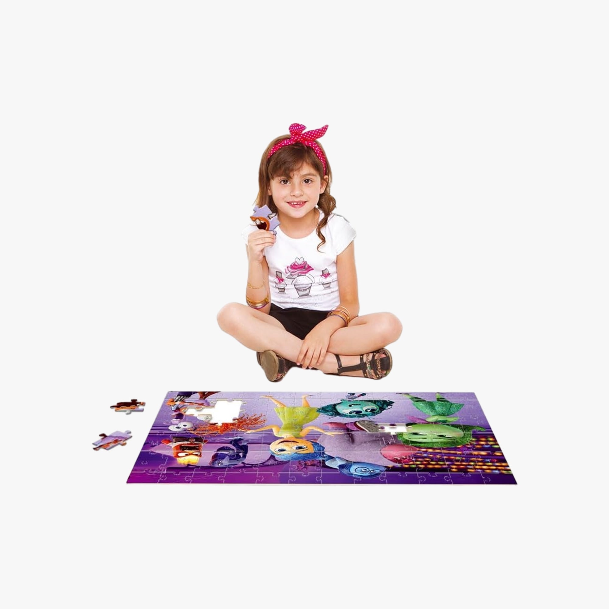 Quebra-Cabeça Grandão 120 Peças Divertida Mente 2 Toyster