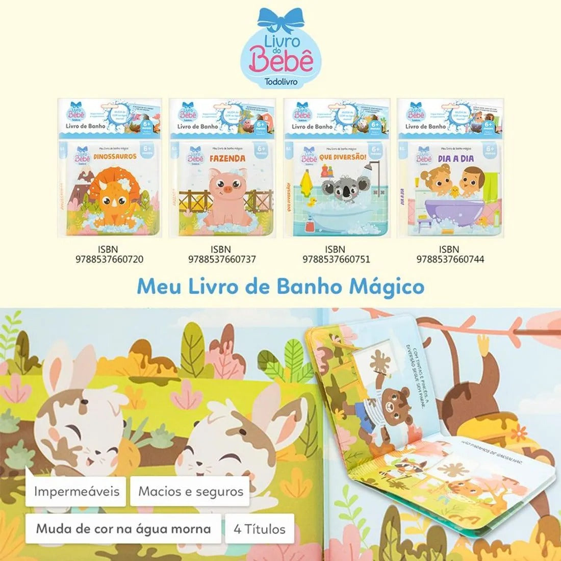 Meu Livro de Banho Mágico - Que Diversão