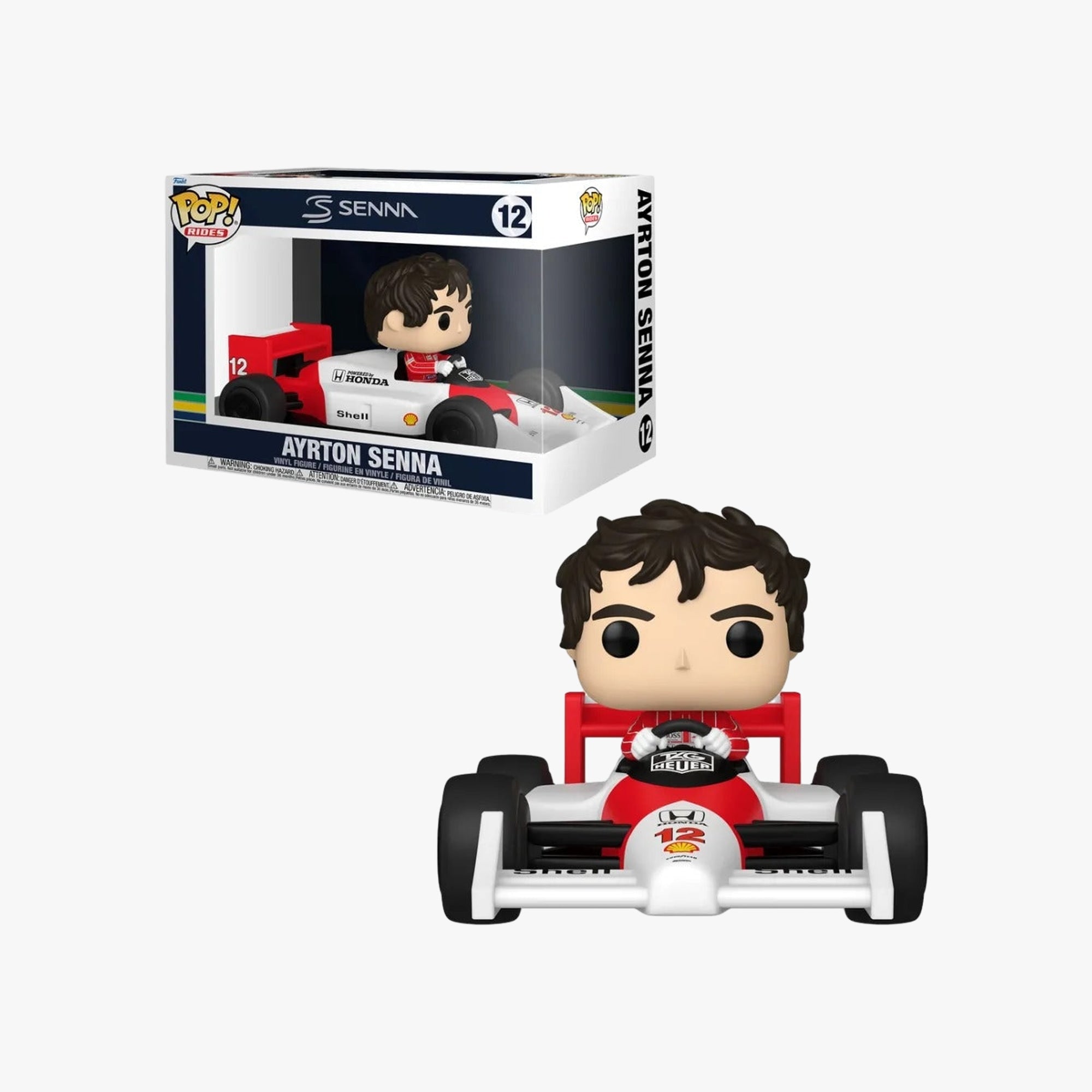 Boneco Funko Pop! Rides Super Deluxe McLaren - Senna