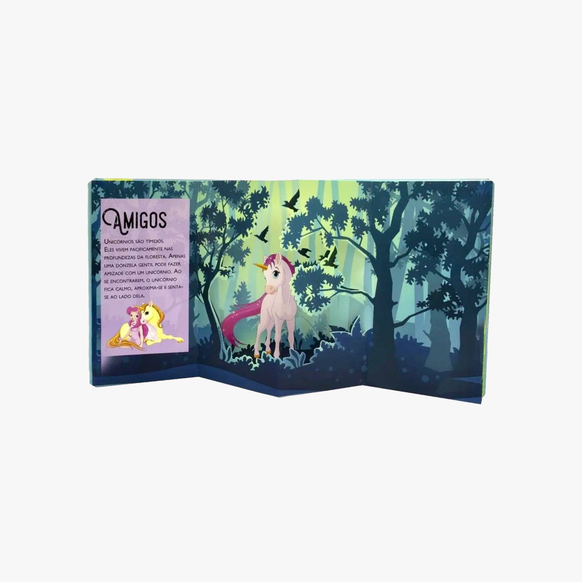 Livro Infantil Unícornio Pop Ups