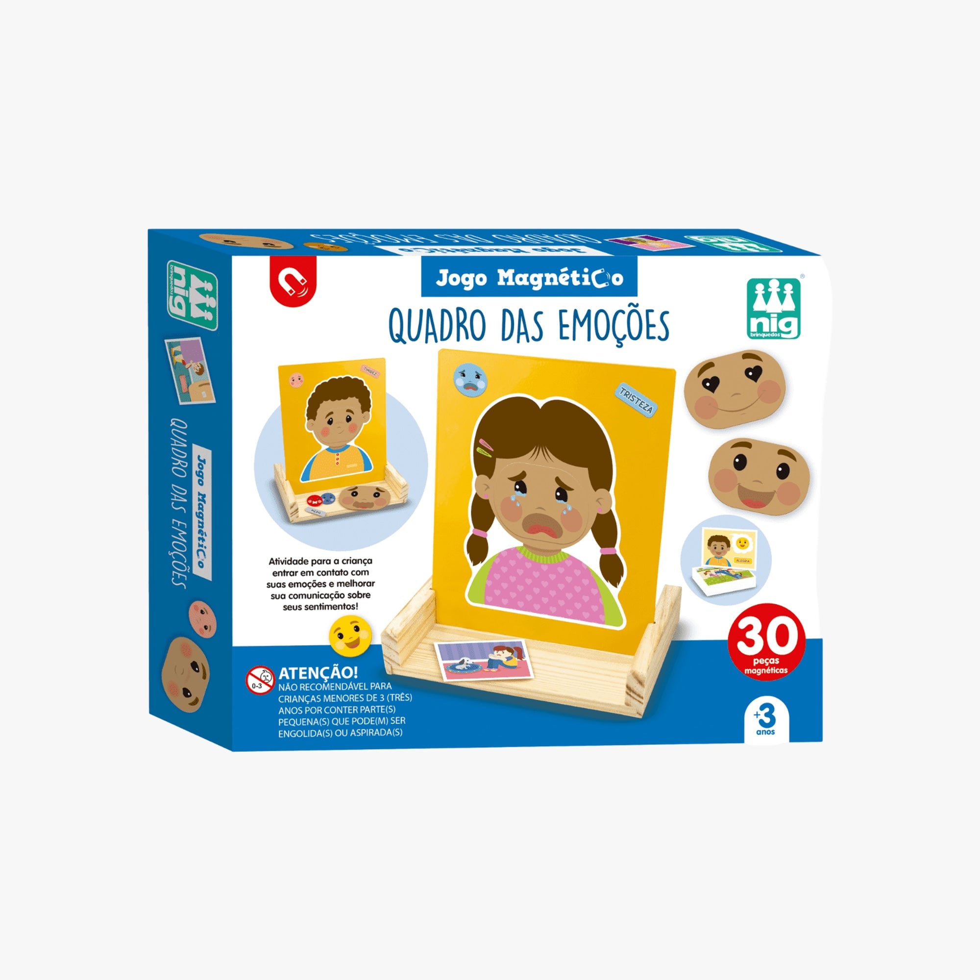 Quadro Das Emoções Magnético