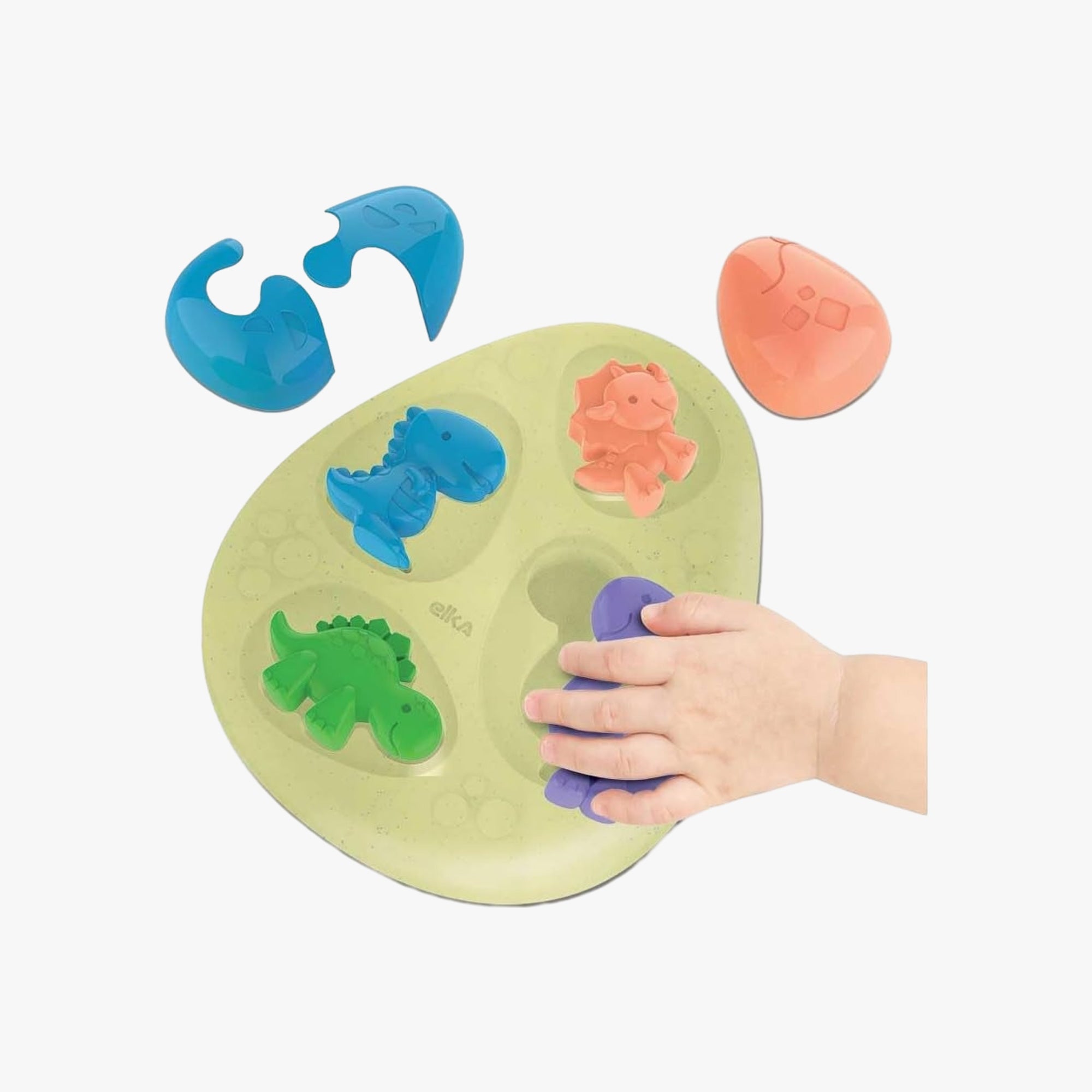 Quebra-Cabeça Para Bebê Dinossauro