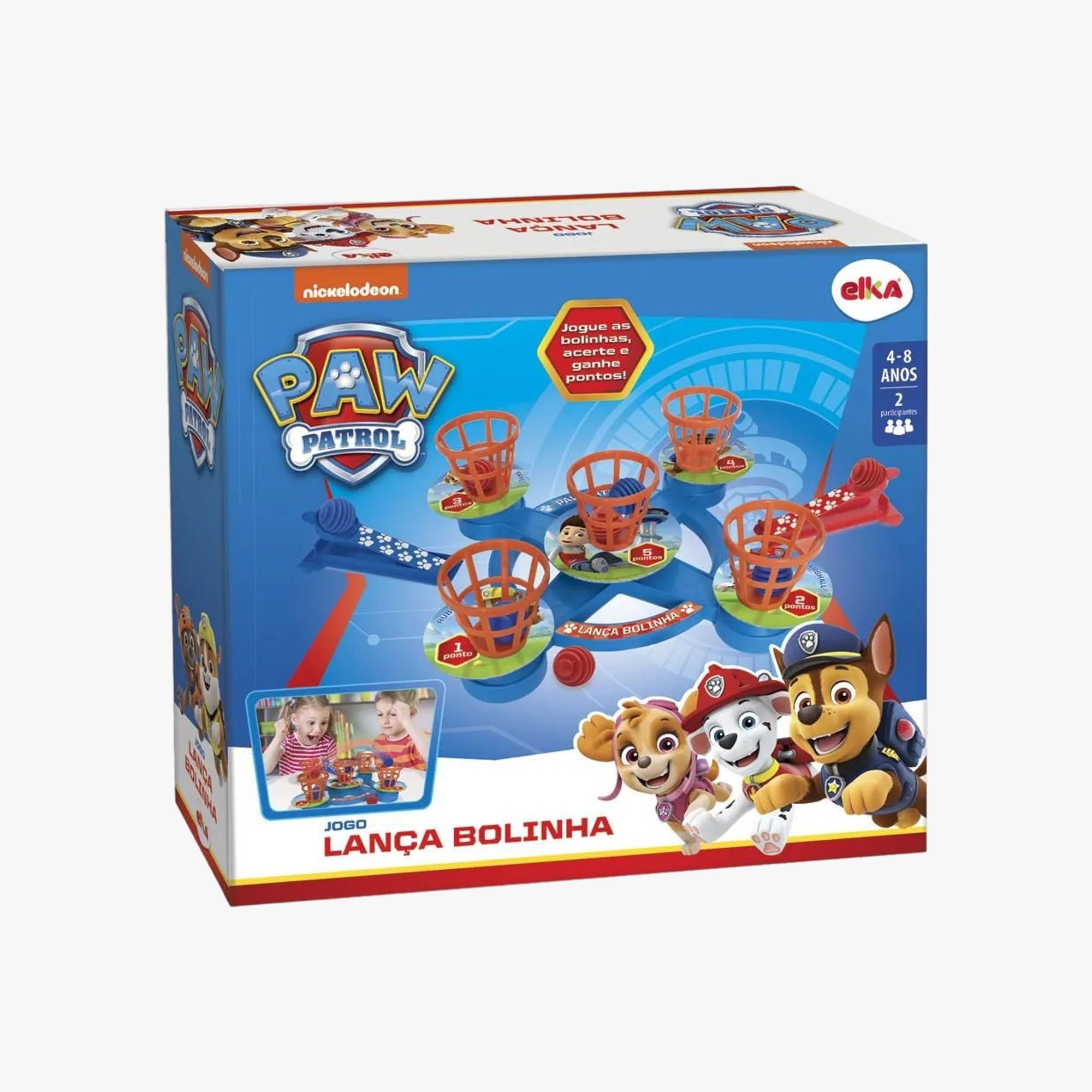 Jogo Lança Bolinha Patrulha Canina