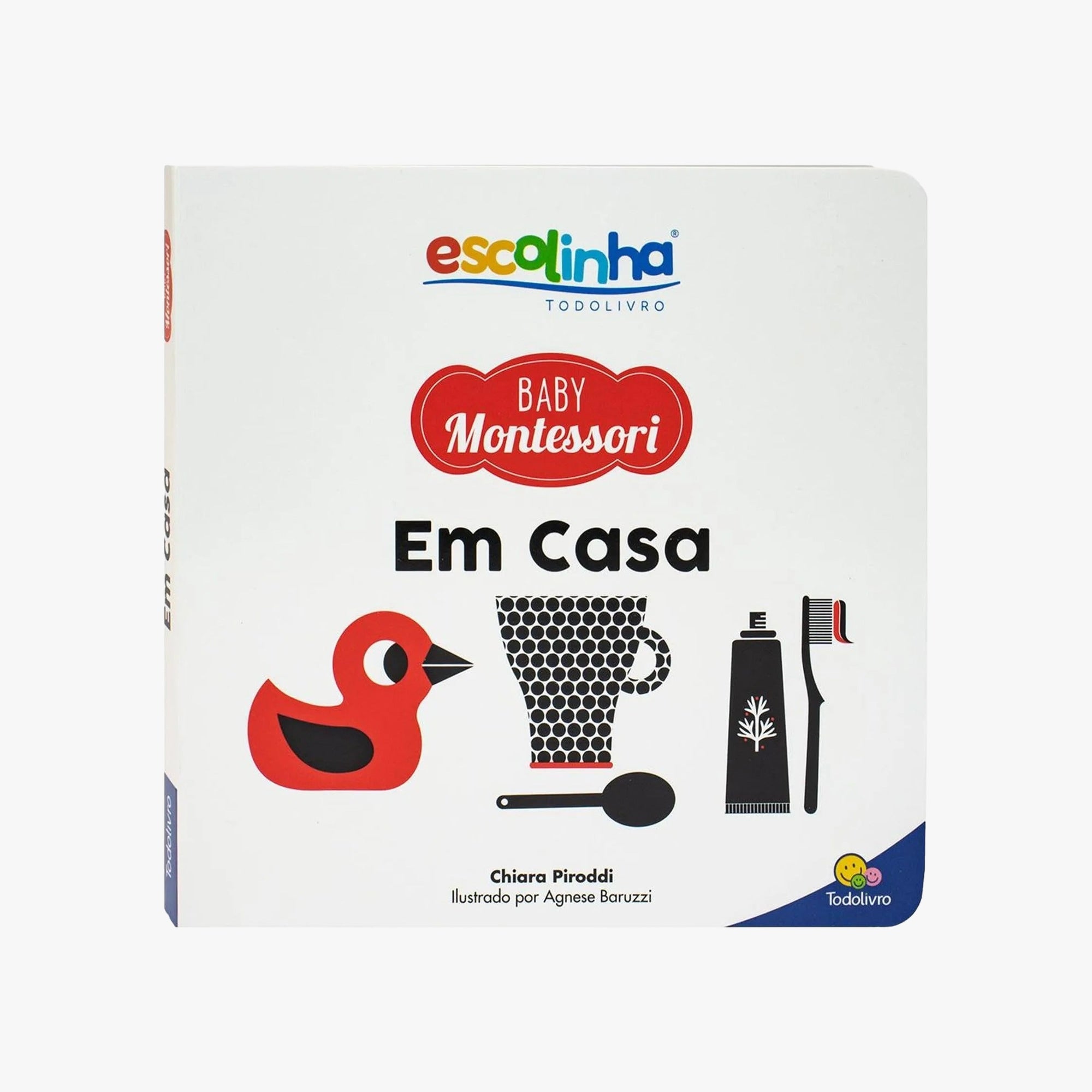 Livro Baby Montessori - Contrastes! Em casa