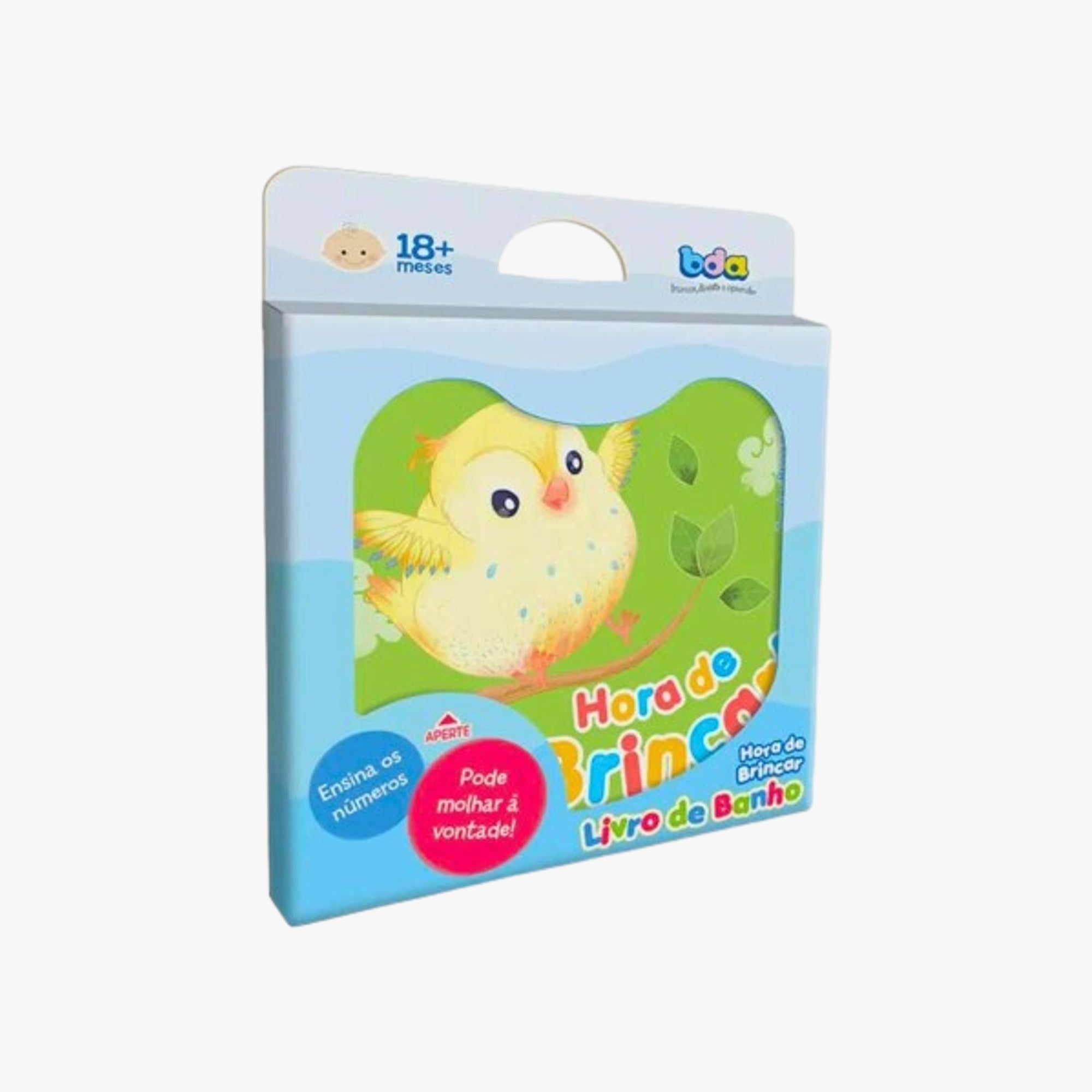 Livro de Banho Para Bebê Hora de Brincar