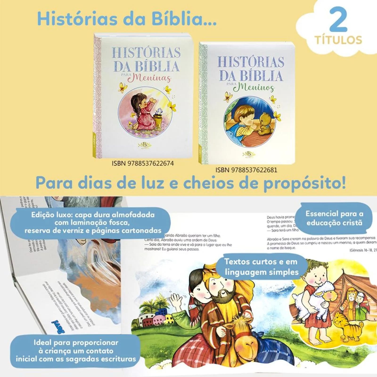 Livro História da Bíblia para Meninas