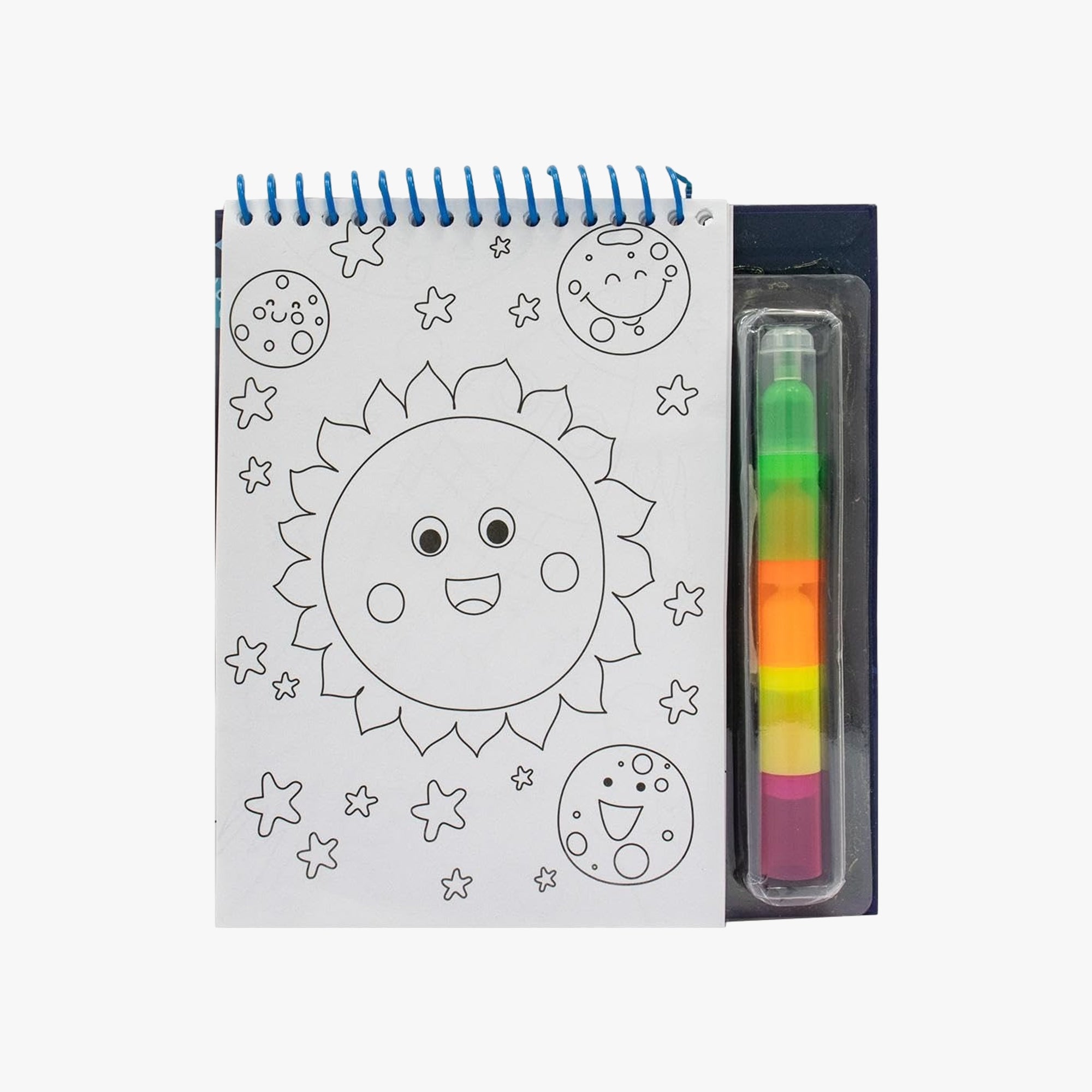 Livro de colorir Canetinhas Neon