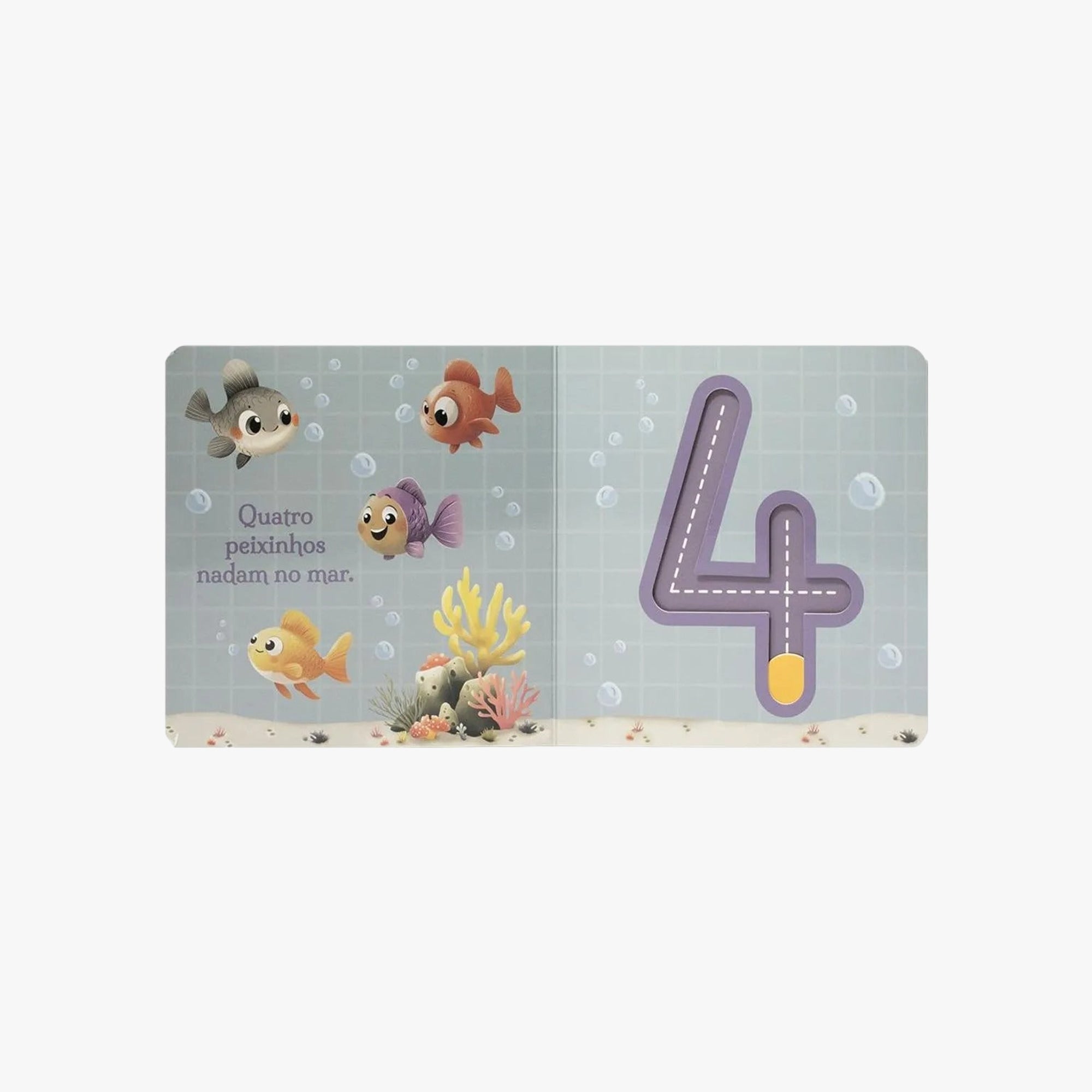 Livro Vamos tracejar juntos: 123