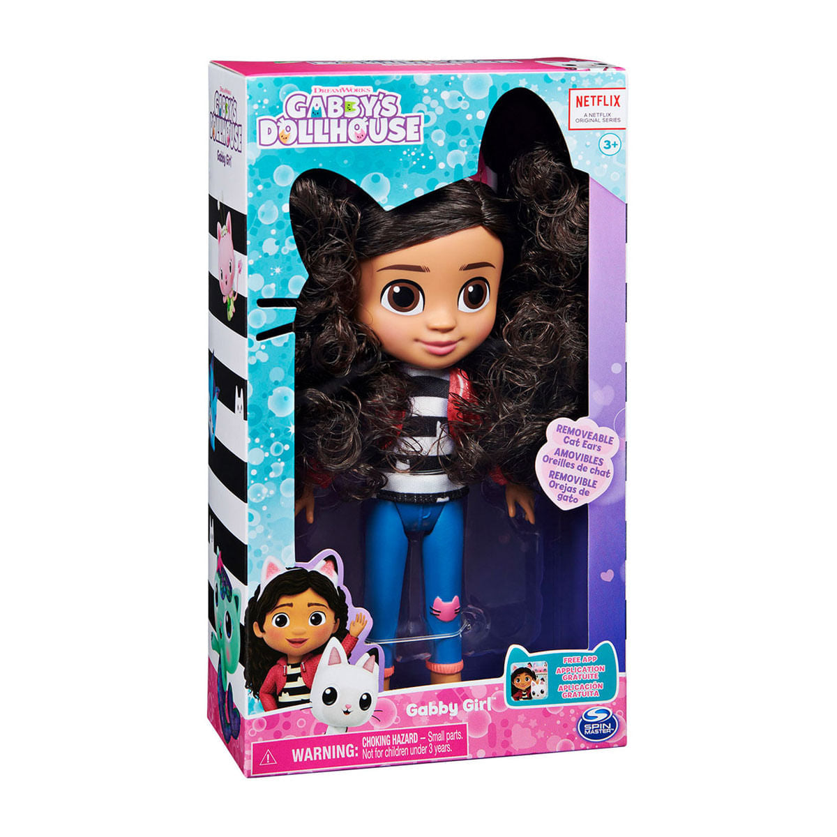 Boneca Gabby Girl - A Casa Mágica da Gabby - 20 cm