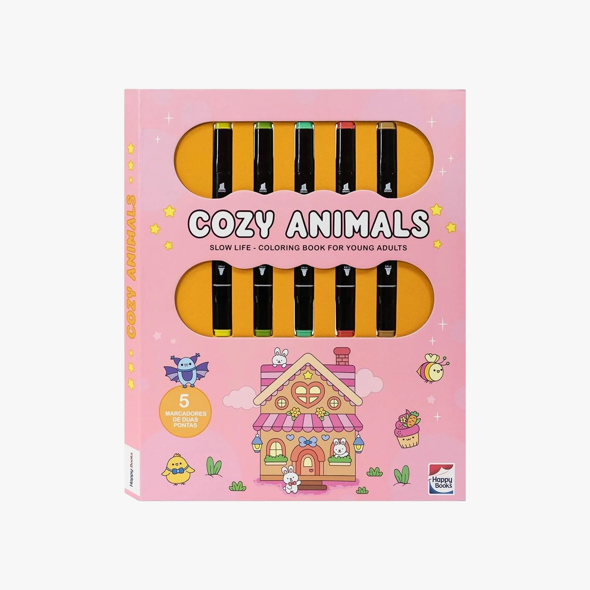 Livro de Pintura - Cozy Animals