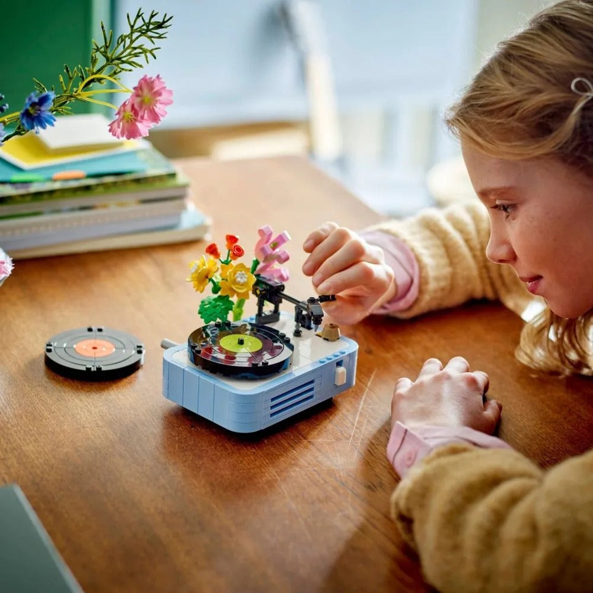 Lego Creator 3 em 1 - Toca-Discos com Flores