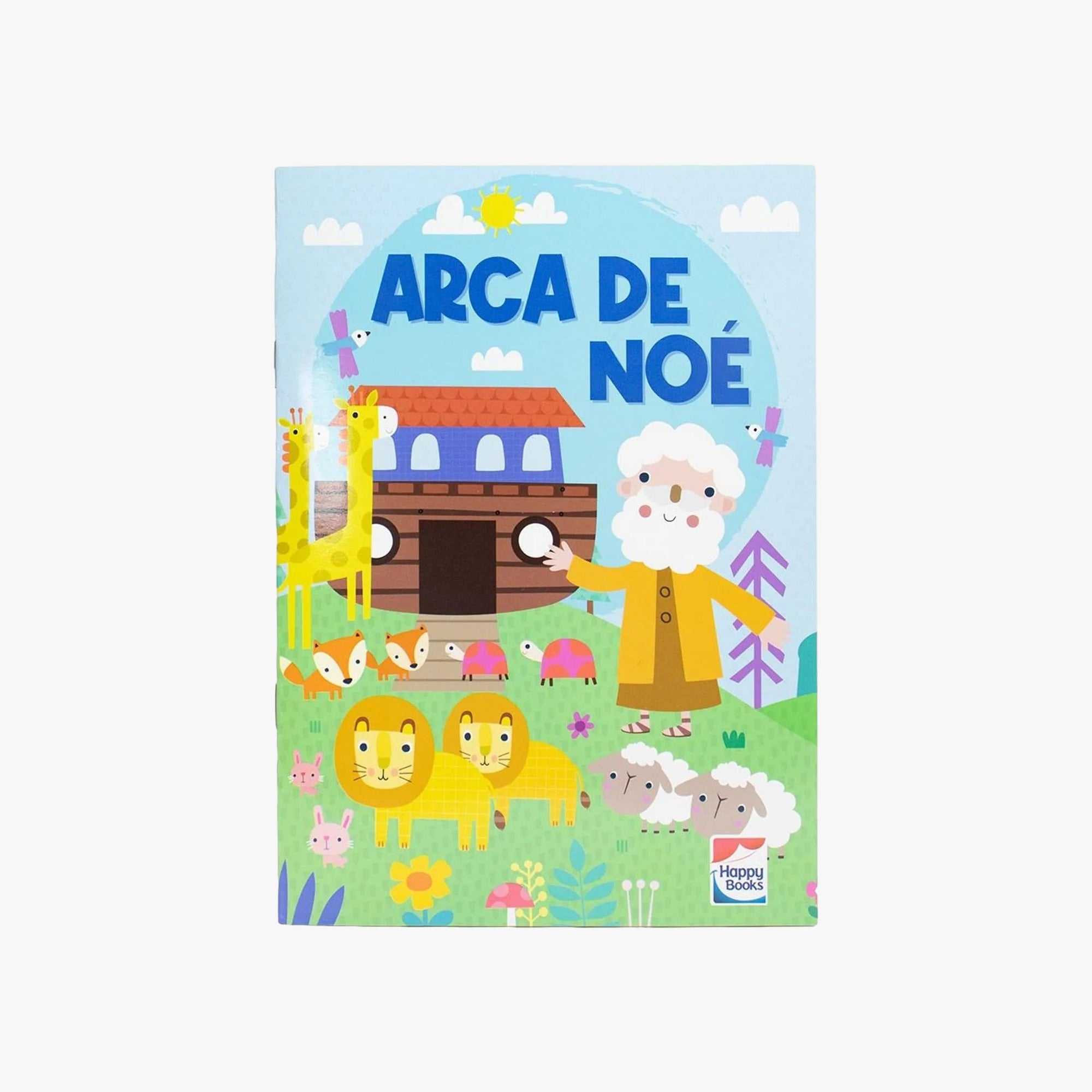 Kit Infantil Livro + Quebra-Cabeça Arca de Noé
