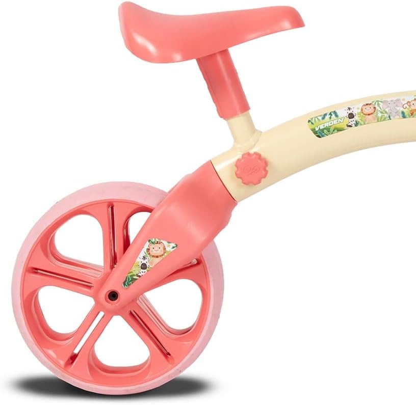 Bicicleta Balance Baby Safari Goiaba