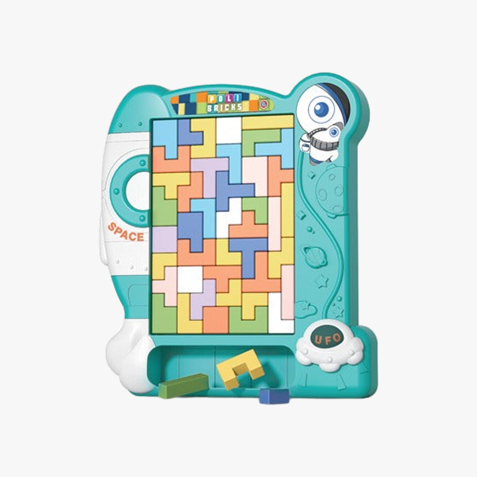 Brinquedo Tetris- Poli Bricks Sortido