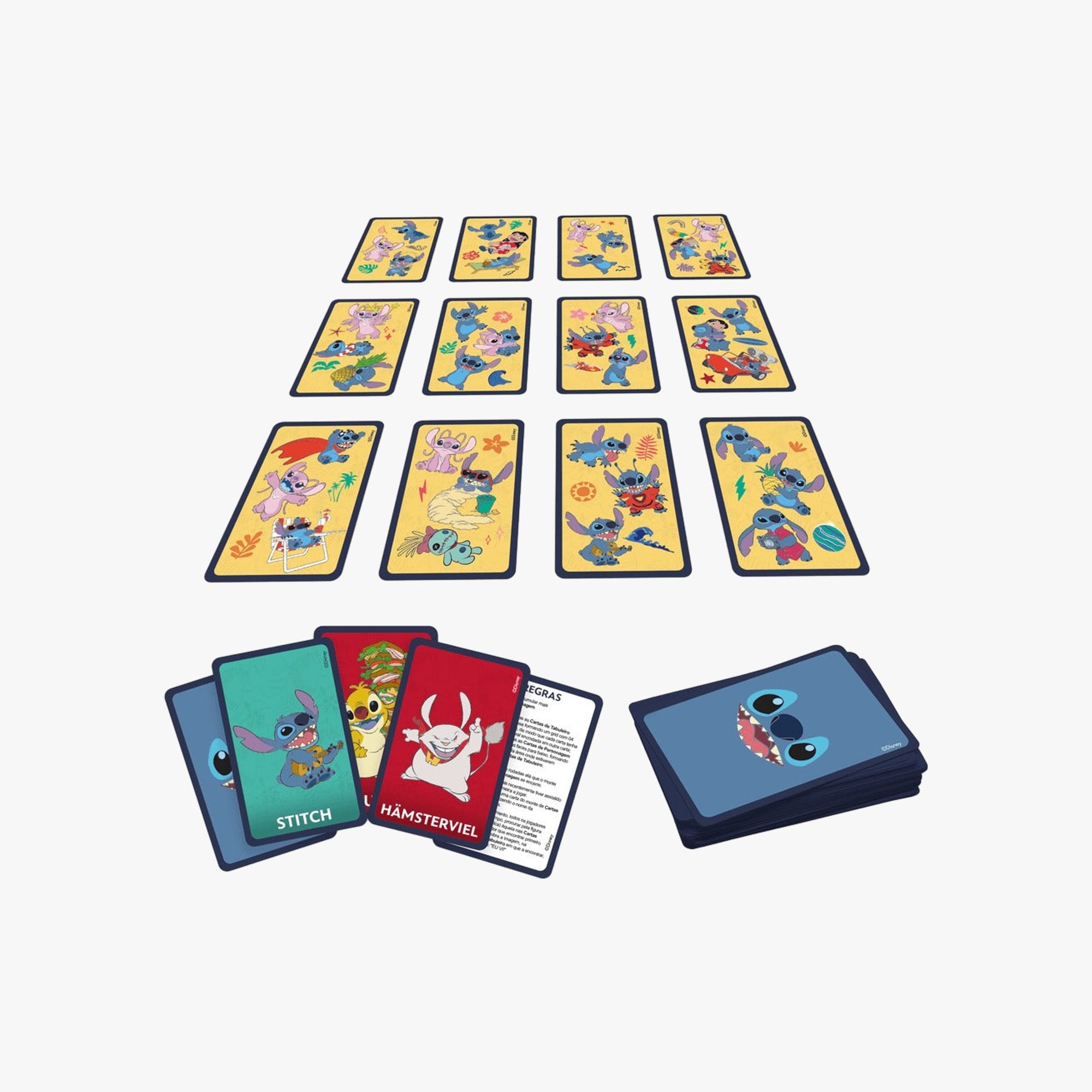 Jogo Infantil de Cartas Eu Vi! Stitch
