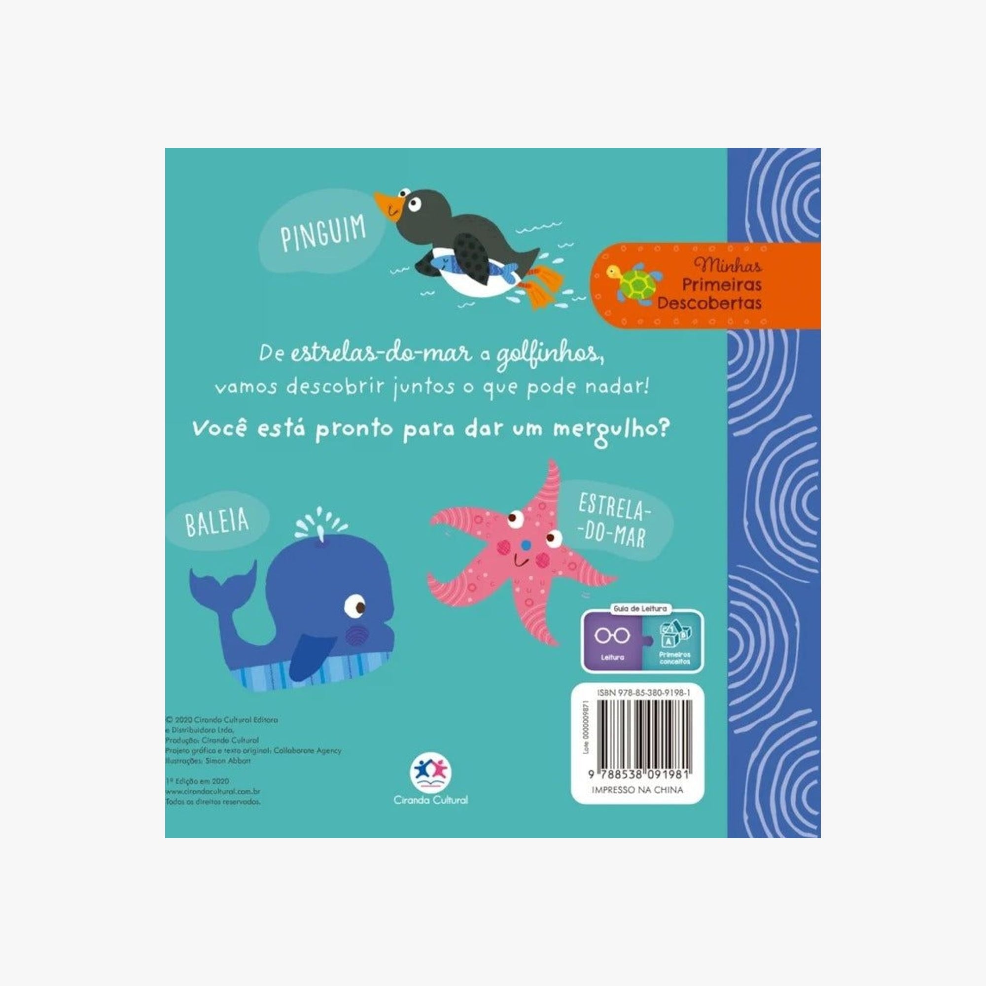 Minhas Primeiras Descobertas: O que pode nadar?