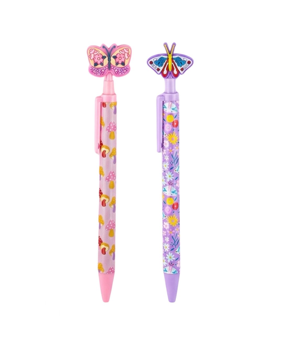 Kit Com 2 Canetas Butterfly