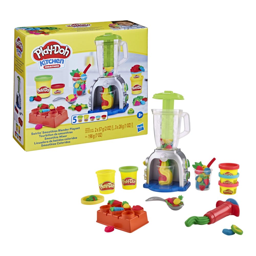 Massinha Play Doh Smoothies Coloridos Batida Divertida