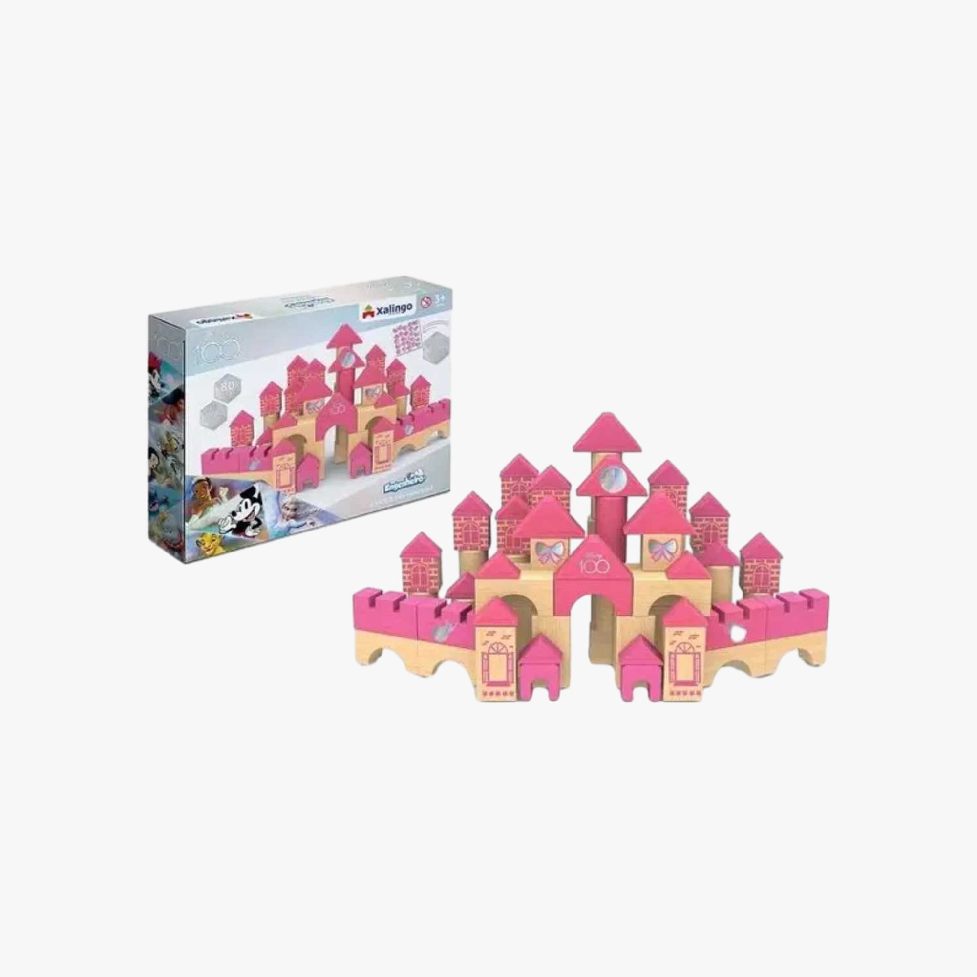 Brincando de Engenheiro Castelo das Princesas 80 Peças