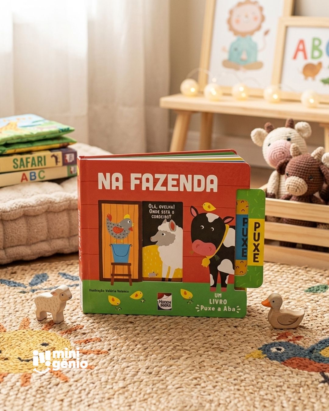Livro Puxe a Aba Na Fazenda