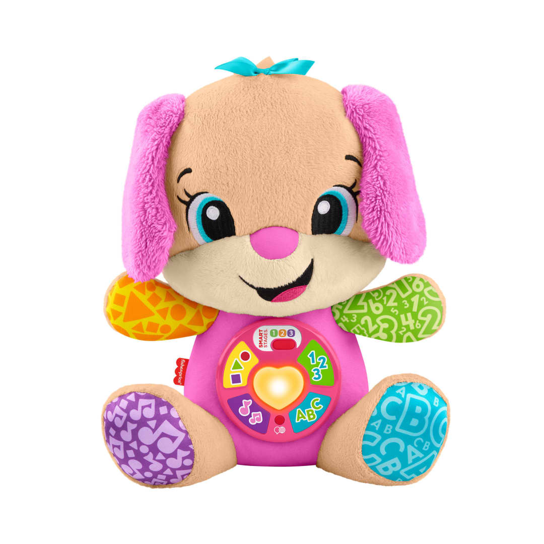 Pelúcia Musical com Luz - Irmã do Cachorrinho Aprende Comigo