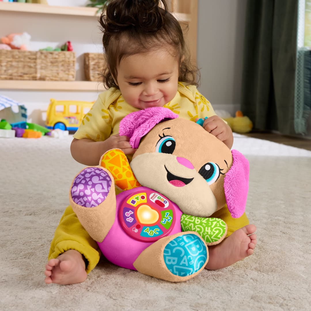 Pelúcia Musical com Luz - Irmã do Cachorrinho Aprende Comigo